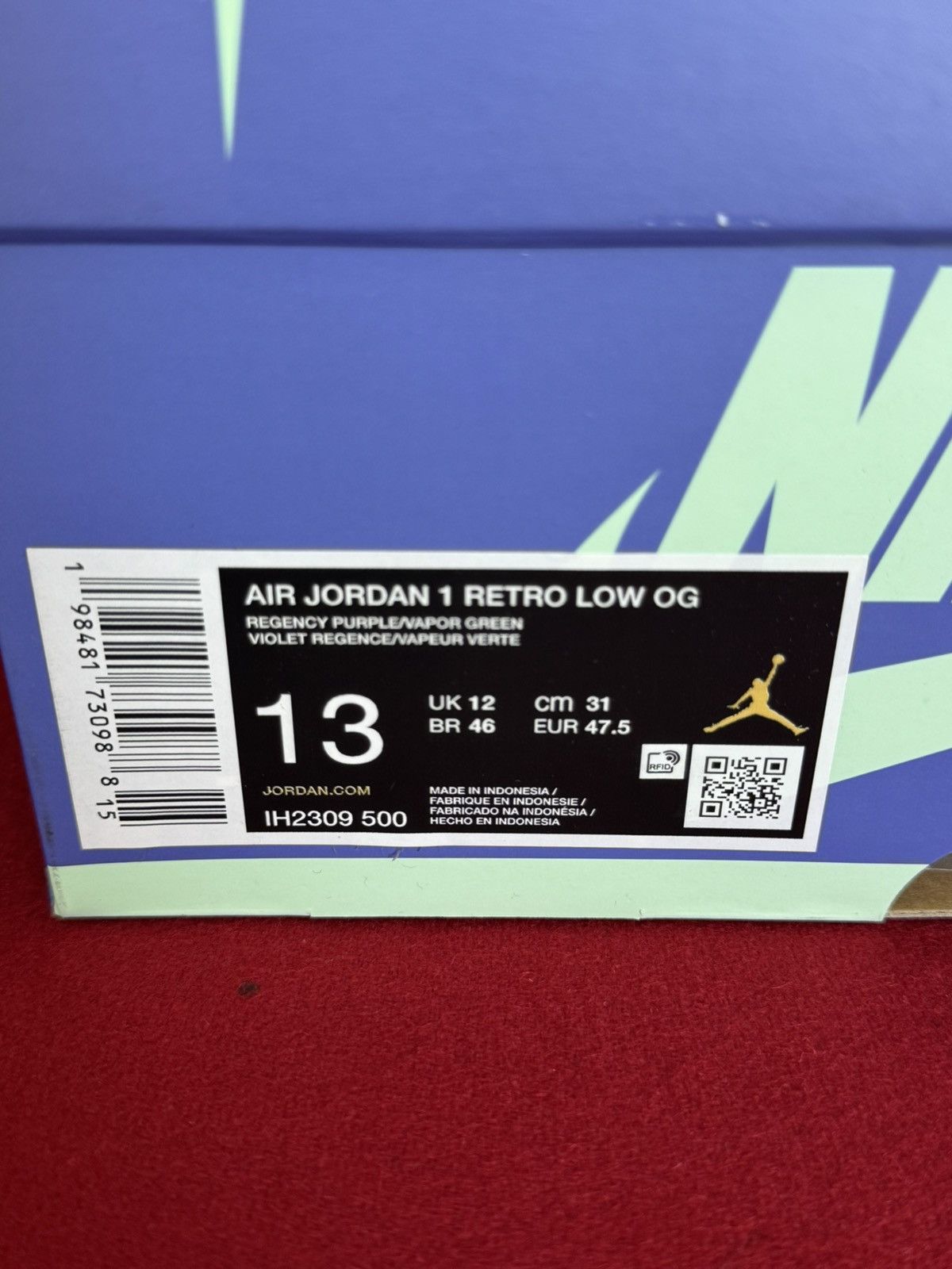Jordan Brand Air Jordan 1 Retro Low OG Zion Voodoo DS Sz 13 Size US 13 / EU 46 - 7 Thumbnail
