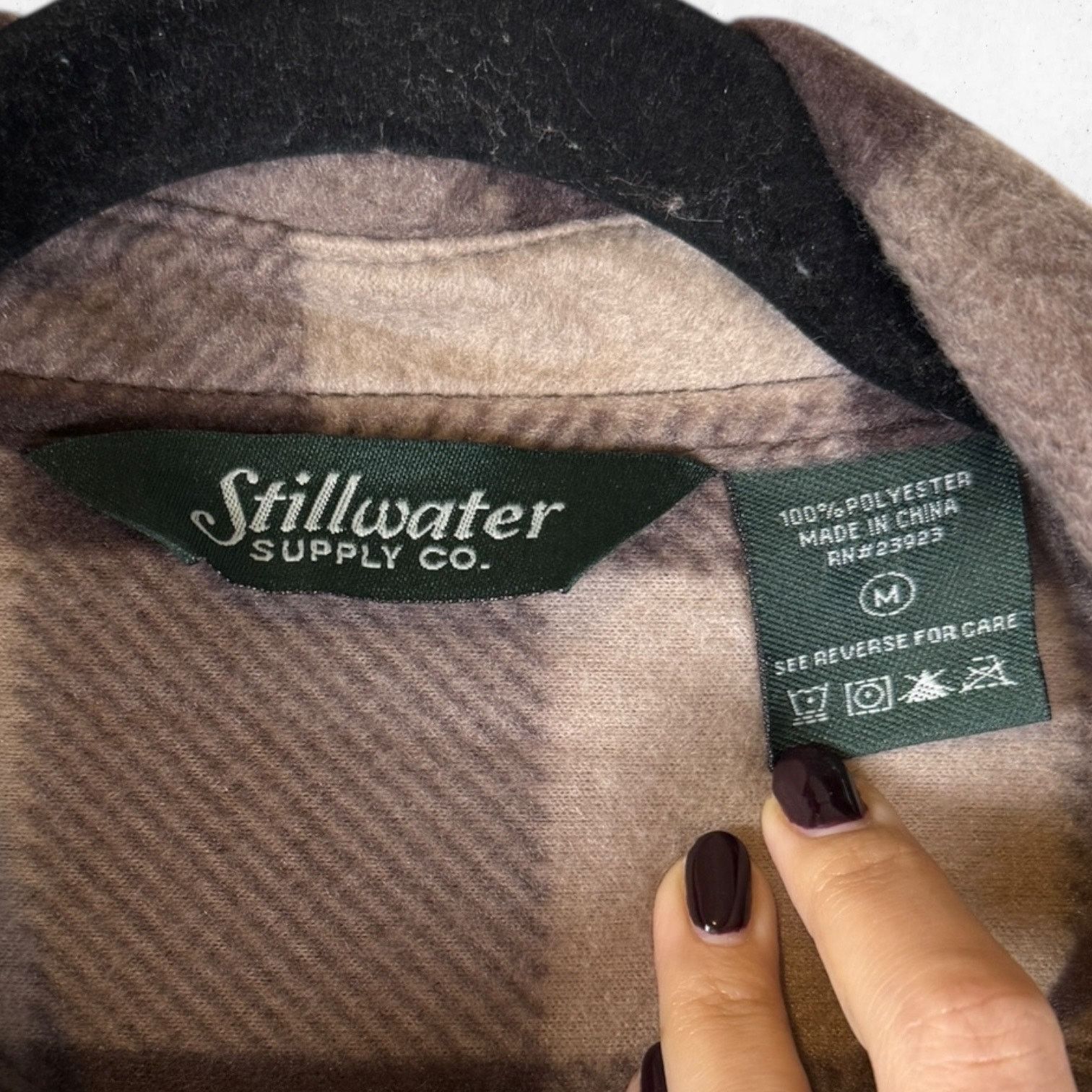 Other Stillwater Supply Co. Women's Size M LTMauve Color Fleece Size M / US 6-8 / IT 42-44 - 3 Thumbnail