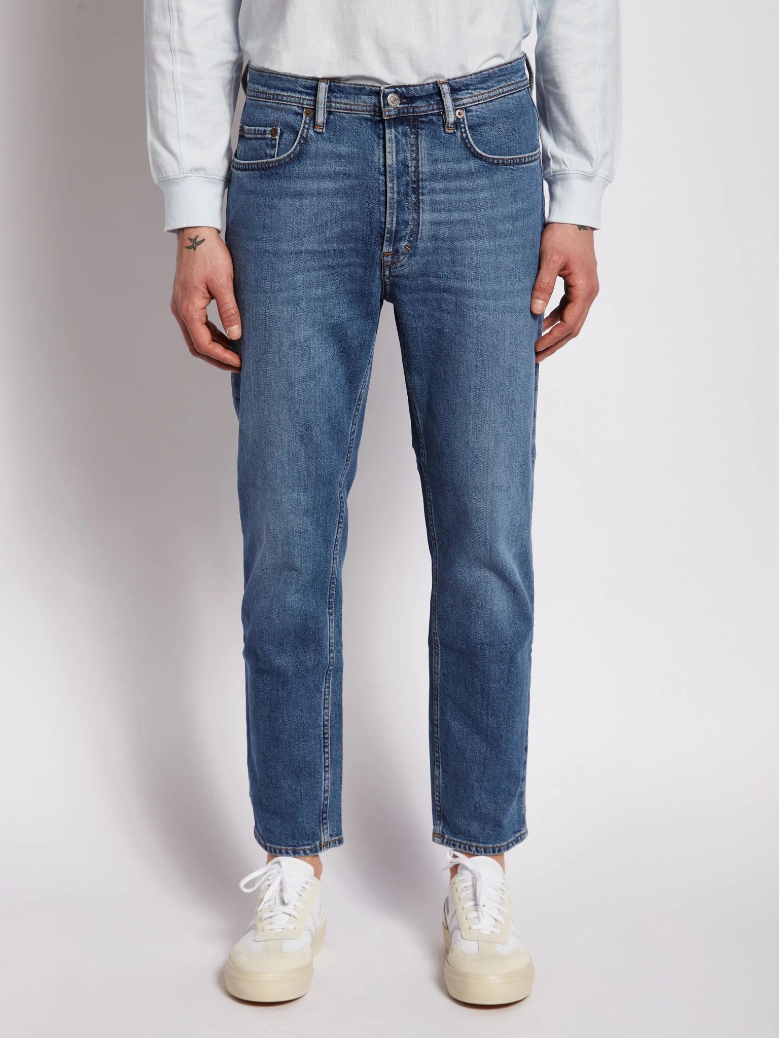 Acne Studios Acne Studios River Mid Blue Jeans Bla Konst / Size 31 