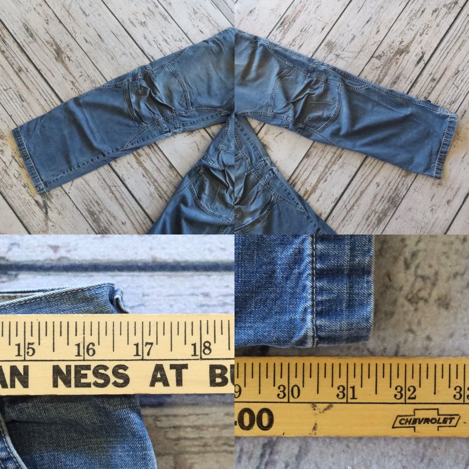 Diesel VINTAGE Diesel Jeans Baggy Denim 33 Blue 90s Mens Jeans Vintage 90s Diesel Denim Jeans Size 33 Men Baggy Blue 90s Size US 33 - 8 Thumbnail
