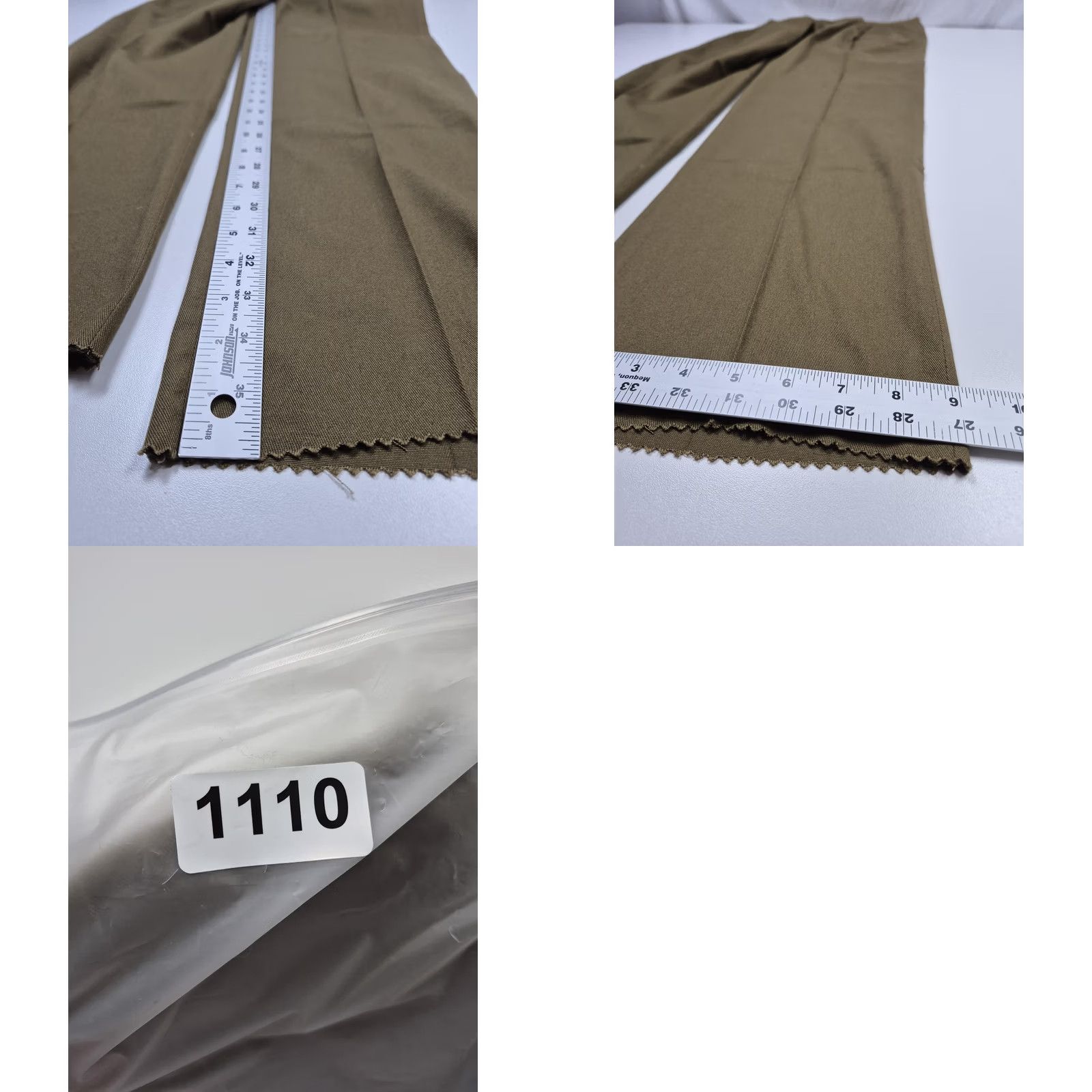 Vintage Sansabelt Sport Dress Pants Mens 36x36 Brown Pleated Straight Unhemmed NWT Size US 36 / EU 52 - 8 Thumbnail