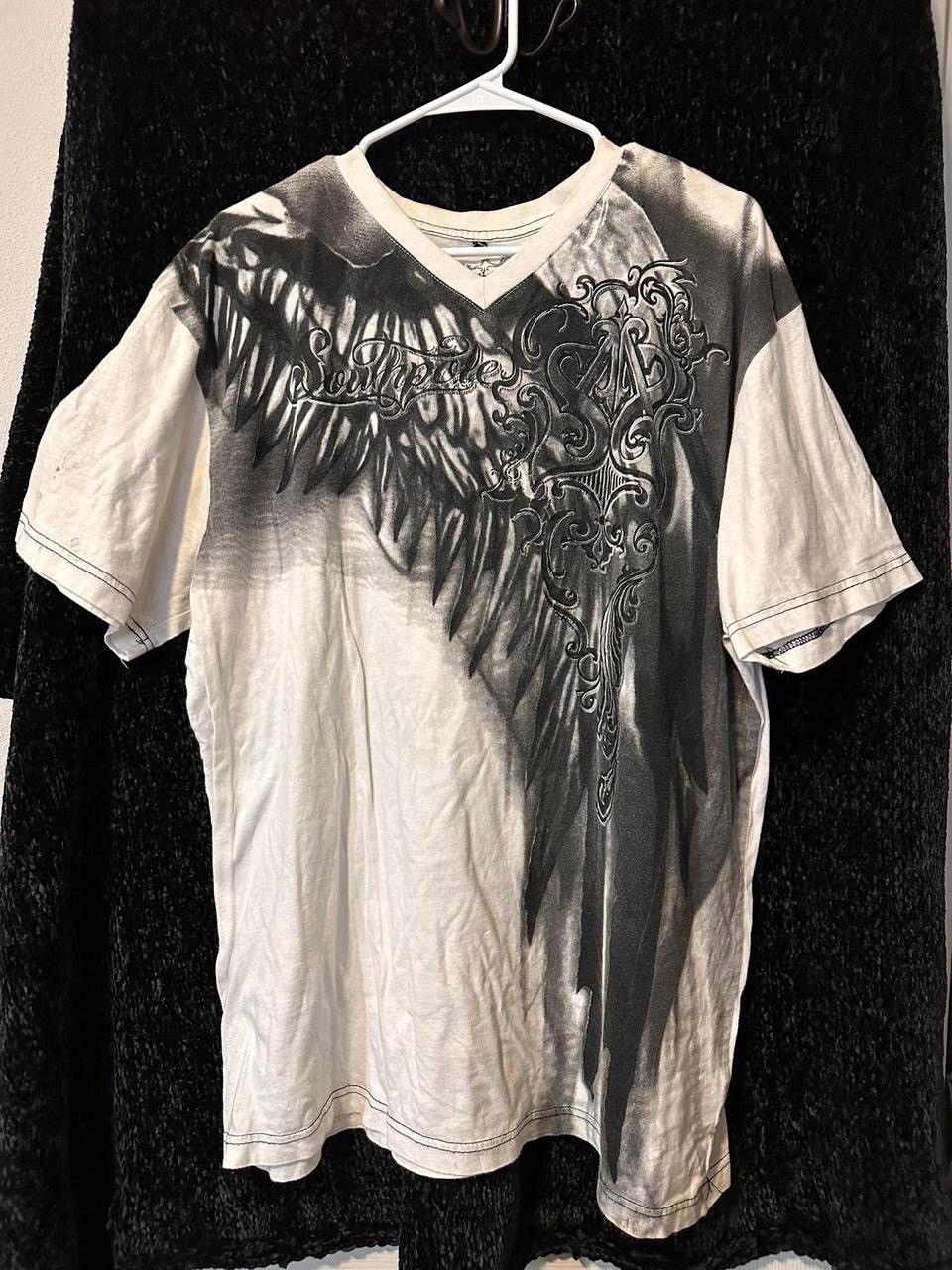Southpole × Vintage Grey and black graphic South Pole tee Size US XXL / EU 58 / 5 - 1 Thumbnail