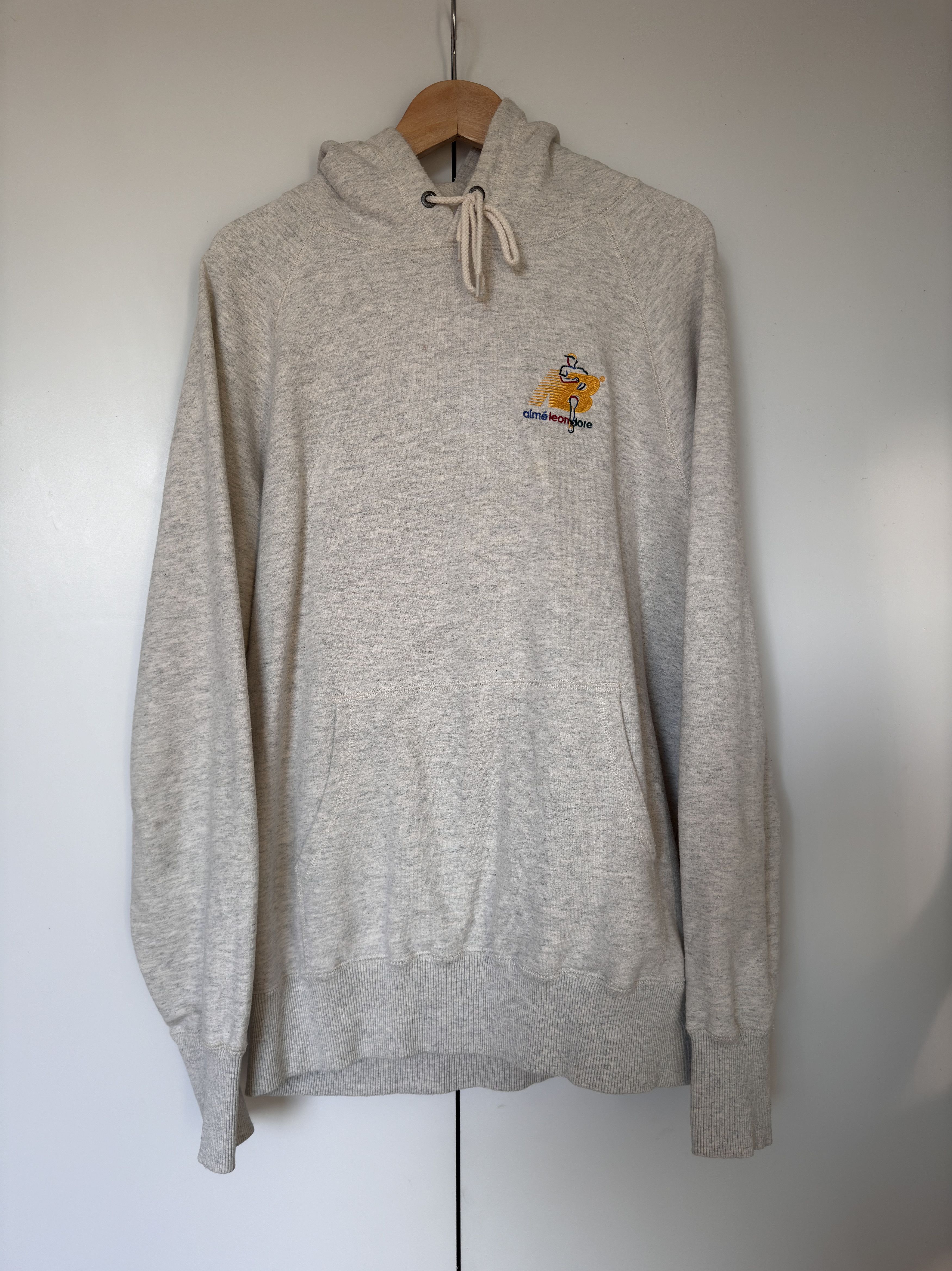 Aime Leon Dore X New Balance 827 Hoodie Oatmeal