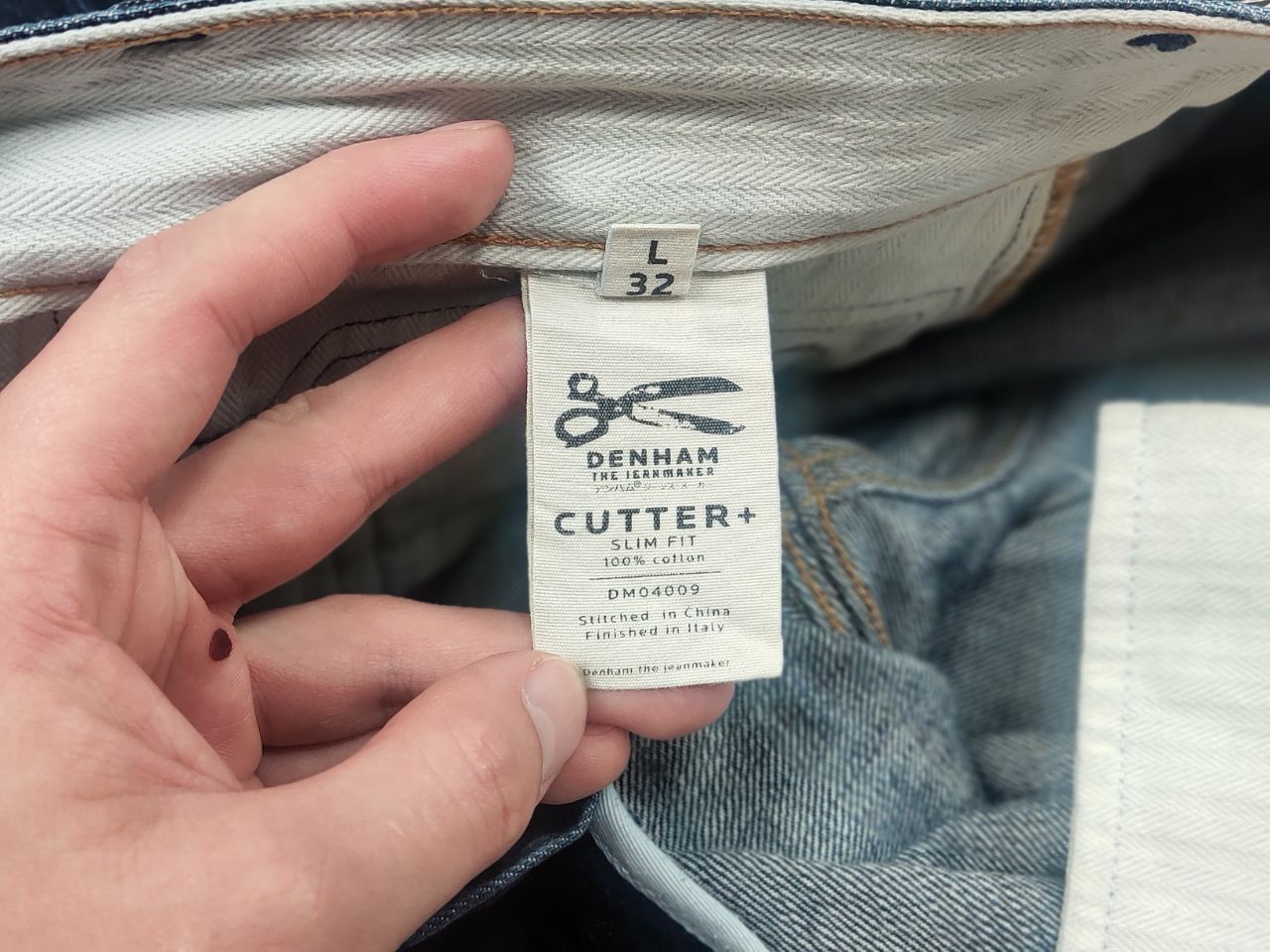 DENHAM Denham the jeanmaker cutter Vintage Japan Denim Faded Jeans Size US 32 / EU 48 - 16 Thumbnail
