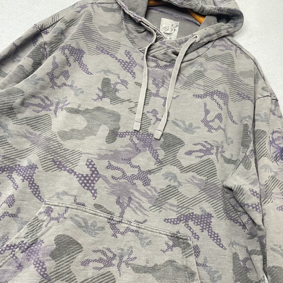 Spyder Vintage Y2K Spyder Camo Pullover Hoodie Size US L / EU 52-54 / 3 - 3 Thumbnail