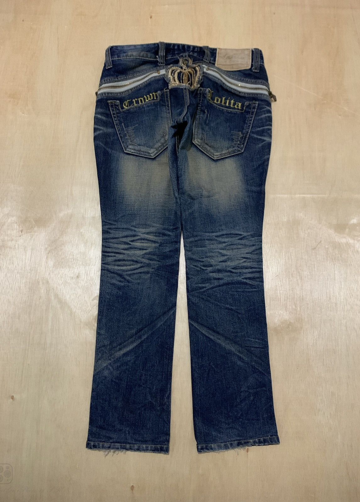 Hysteric Glamour × If Six Was Nine × Japanese Brand Lolita Denim Jeans Ifsixwasnine Style Size US 32 / EU 48 - 1 Thumbnail