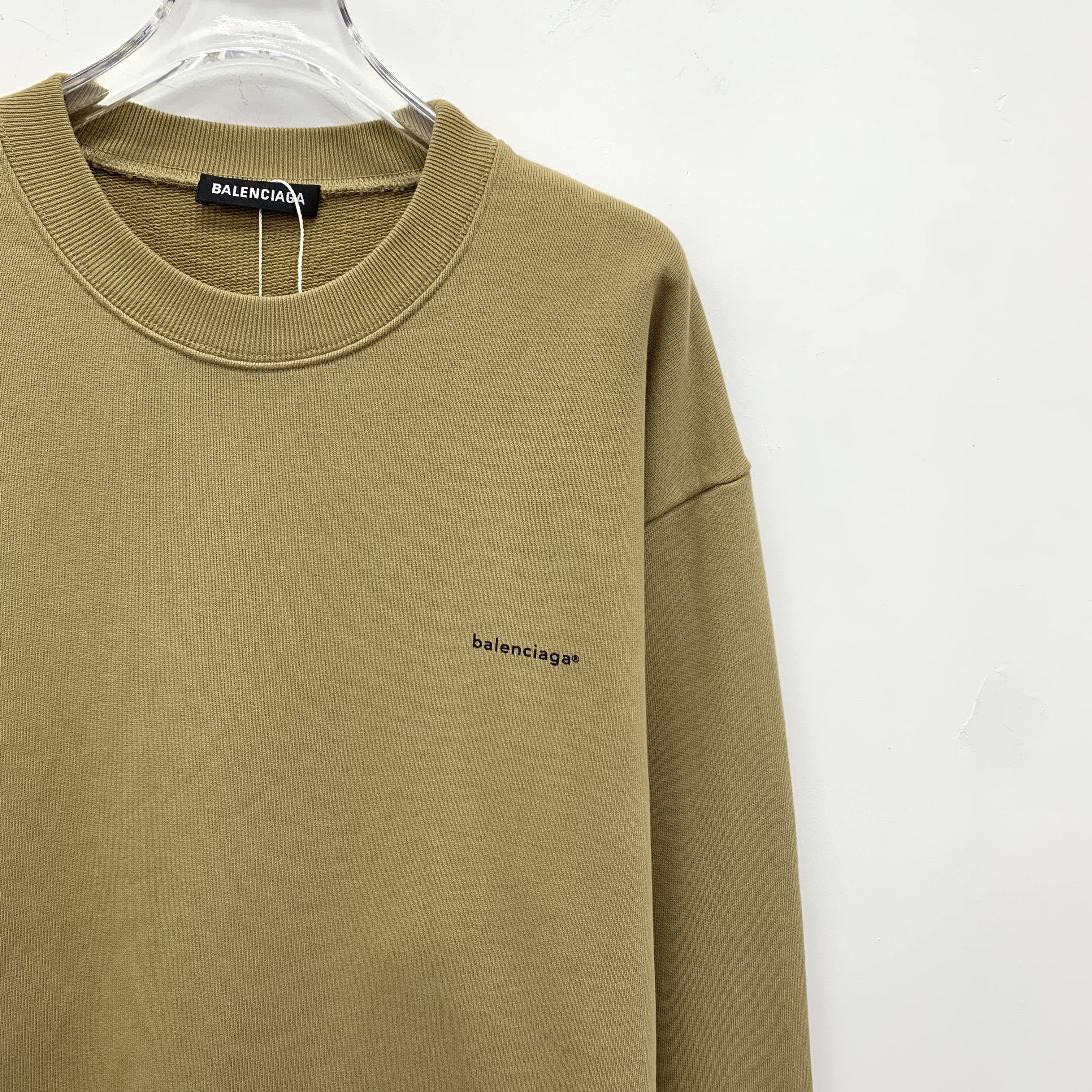 Loewe Balenciaga Logo Sweatshirt Brown (M) Size US M / EU 48-50 / 2 - 3 Thumbnail