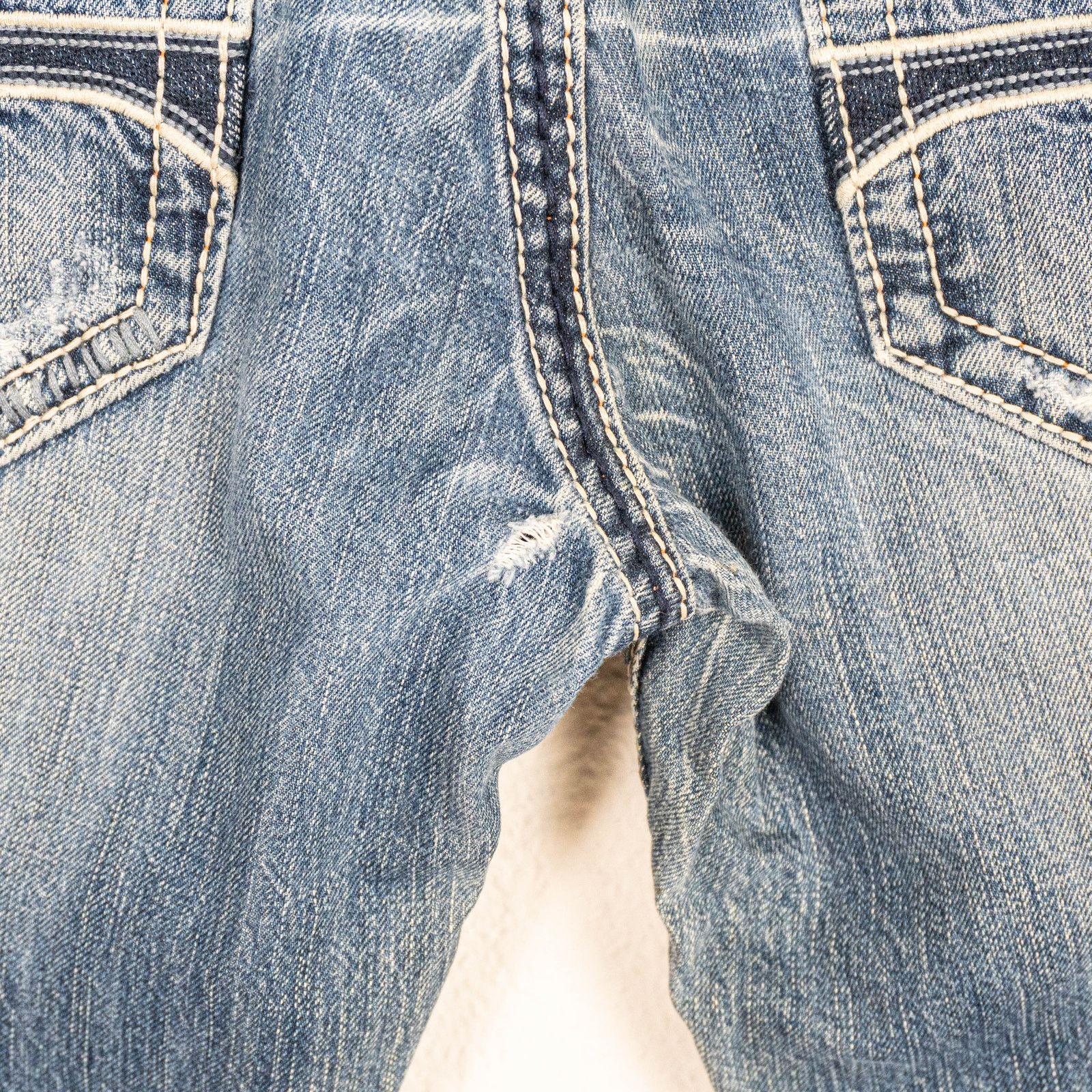 Rock Revival Rock Revival Ethan Straight Denim Jeans ripped Distressed 33 Size US 33 - 15 Thumbnail