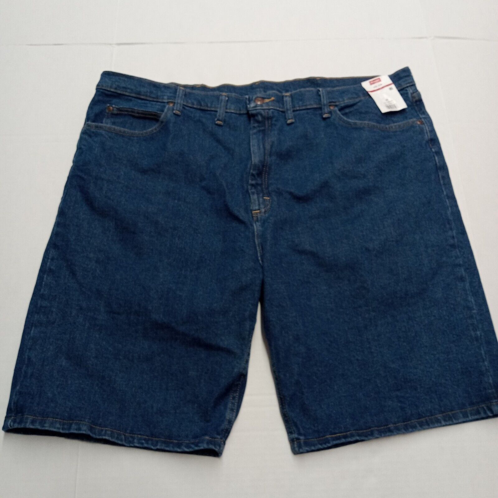 Wrangler Wrangler Five Star Carpenter Flex Denim Shorts Men's 46 Blue Size US 44 / EU 60 - 1 Thumbnail