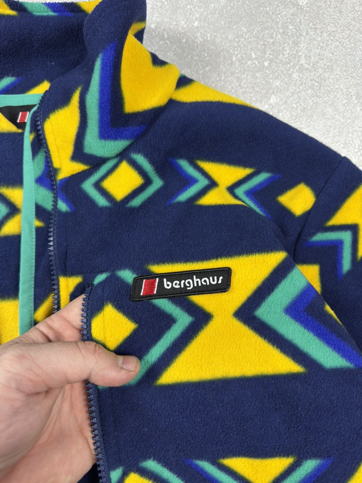 Berghaus Berghaus Prism Print Trango Half Fleece 1/4 Zip Outdoor Size US XL / EU 56 / 4 - 10 Thumbnail