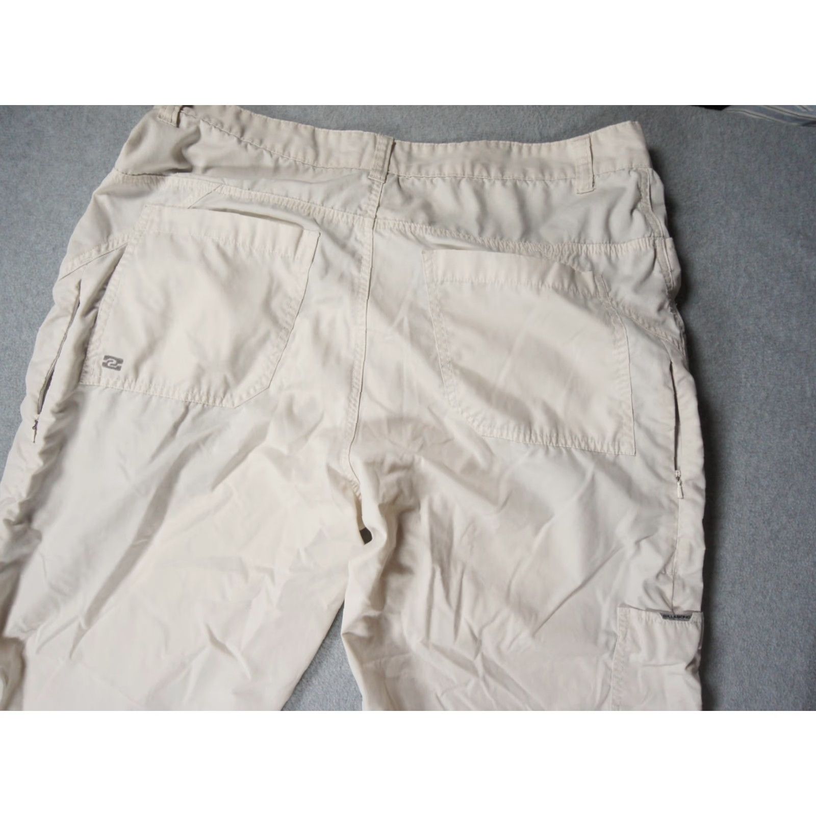 Billabong VINTAGE Billabong Pants Mens 38 Beige Baggy Outdoor Skate Surf Lightweight Y2K Size US 38 / EU 54 - 7 Thumbnail