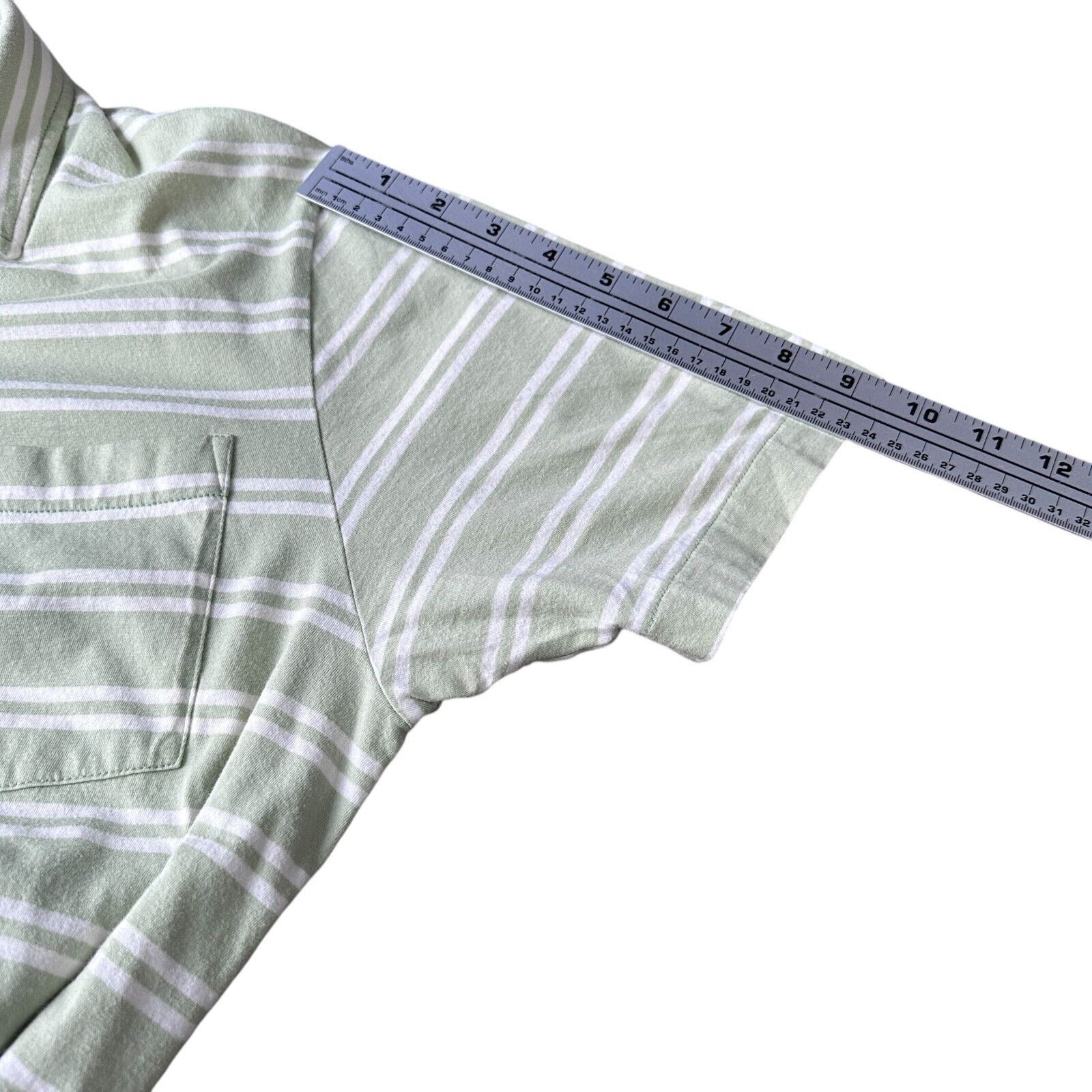 Patagonia Patagonia Polo Shirt Men’s Medium Green White Striped Size US M / EU 48-50 / 2 - 10 Thumbnail