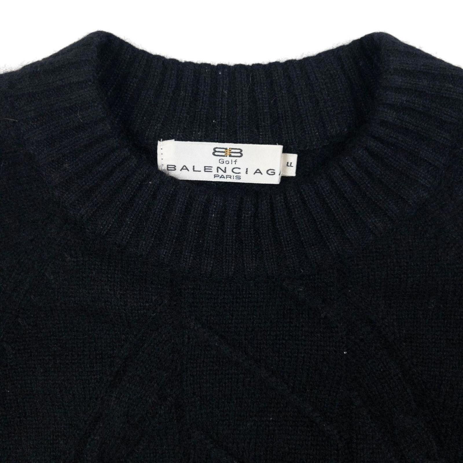 Balenciaga Vintage Balenciaga Golf Knitted Wool Jumper Size S Size US S / EU 44-46 / 1 - 3 Thumbnail
