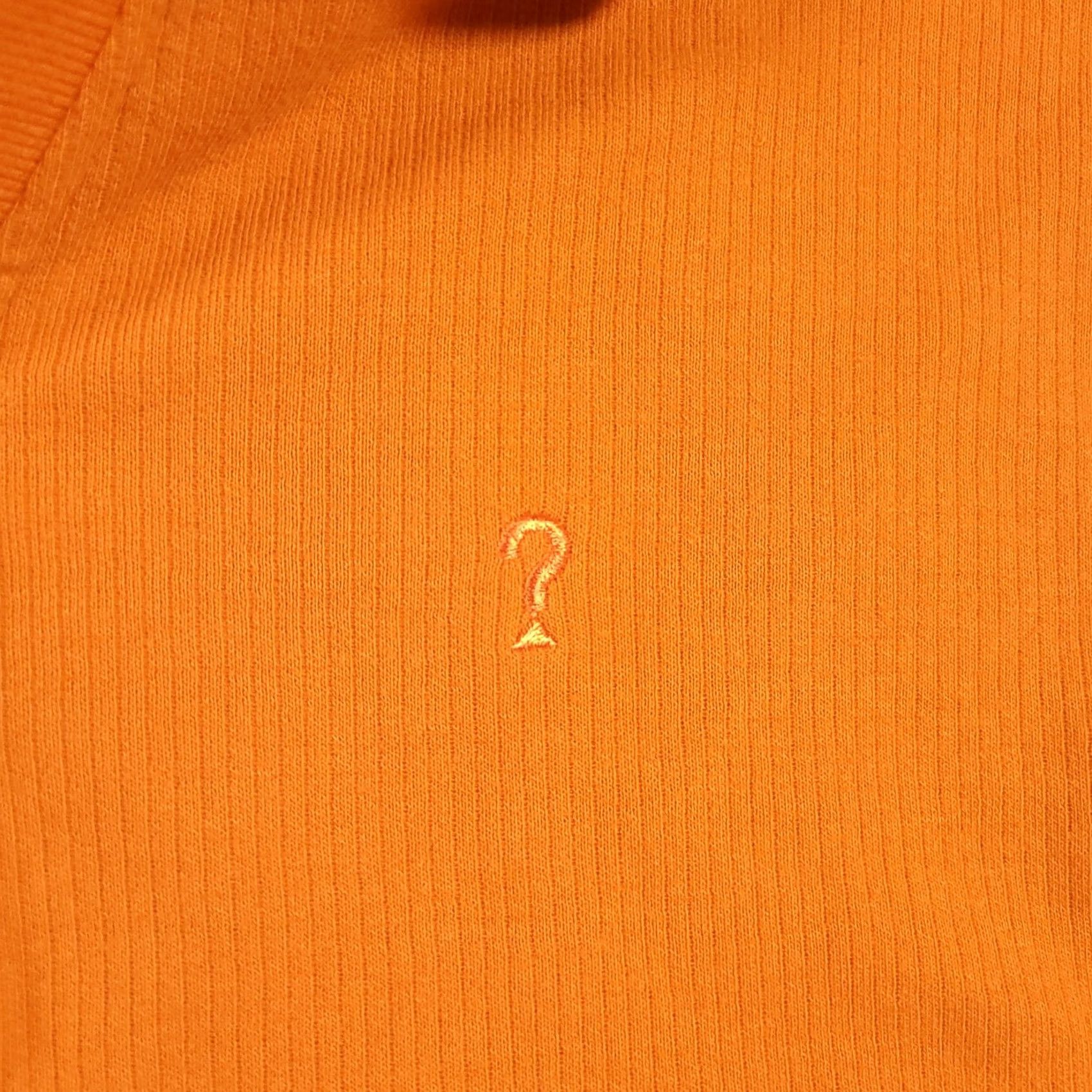 Guess VINTAGE Guess Jeans Polo Shirt Mens XL Orange Yellow Trim 100% Cotton Embroidered Polo Casual Preppy 90s Mens Size US XL / EU 56 / 4 - 5 Thumbnail
