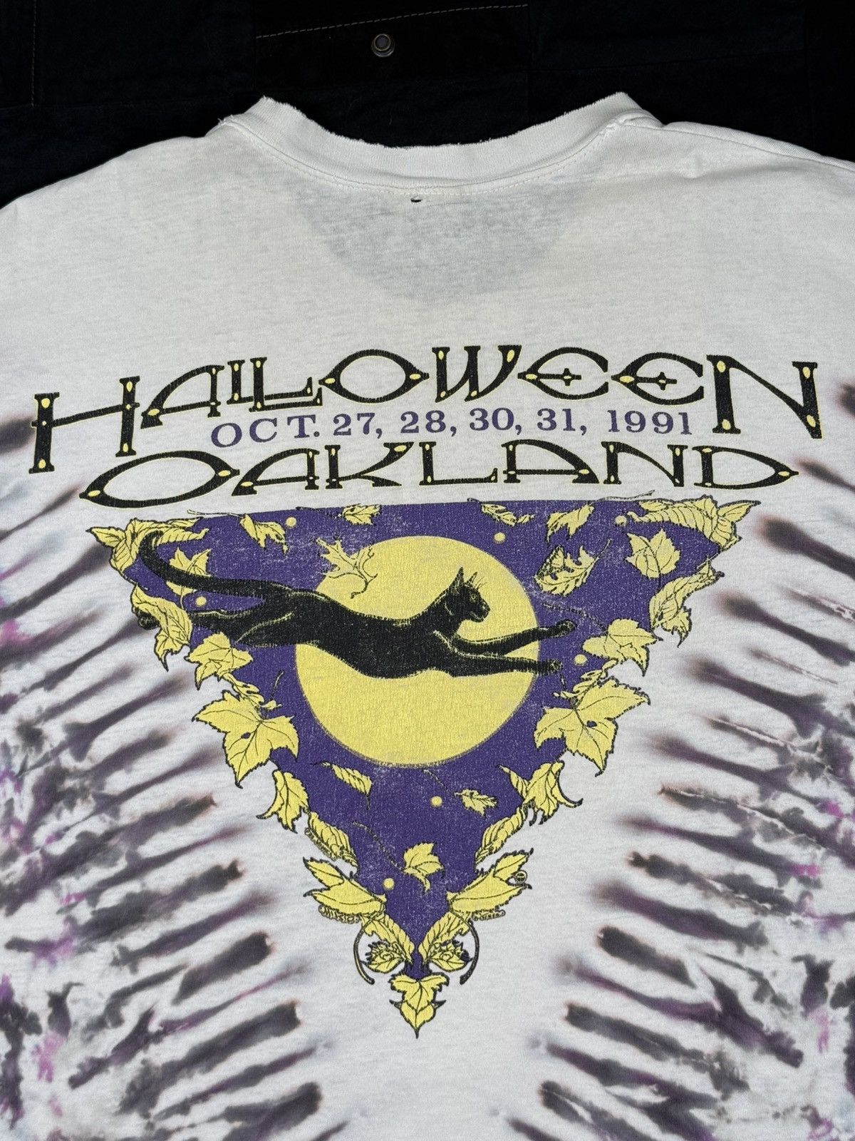 Band Tees × Vintage Grateful Dead “Halloween” Tie-Dye Tee Size US XL / EU 56 / 4 - 4 Thumbnail