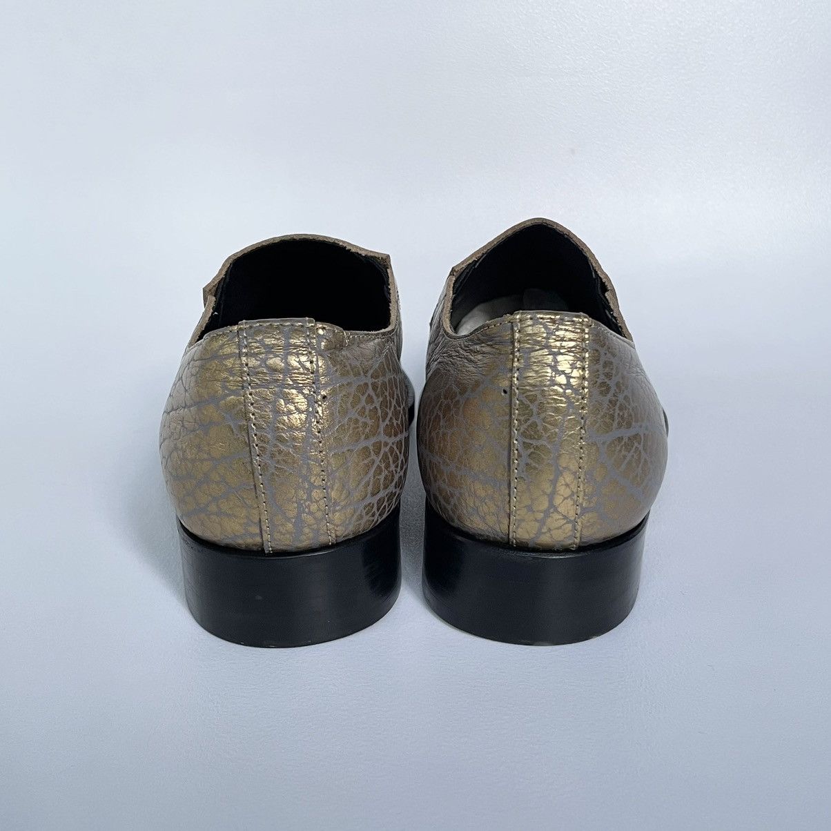 Comme des Garcons ‘Skull Print’ Leather Loafers Size US 8 / EU 41 - 11 Thumbnail