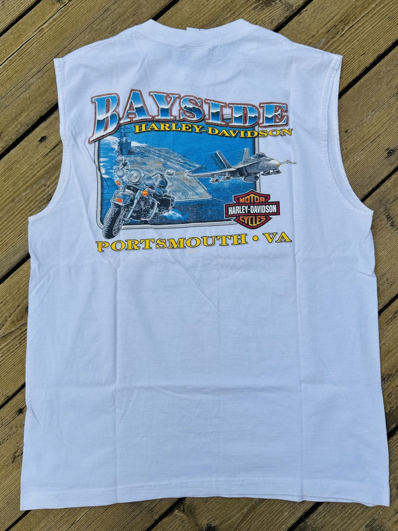 Harley Davidson Harley Davidson 2006 Eagle Sleeveless Pocket Tee Holoubek Size US L / EU 52-54 / 3 - 4 Thumbnail