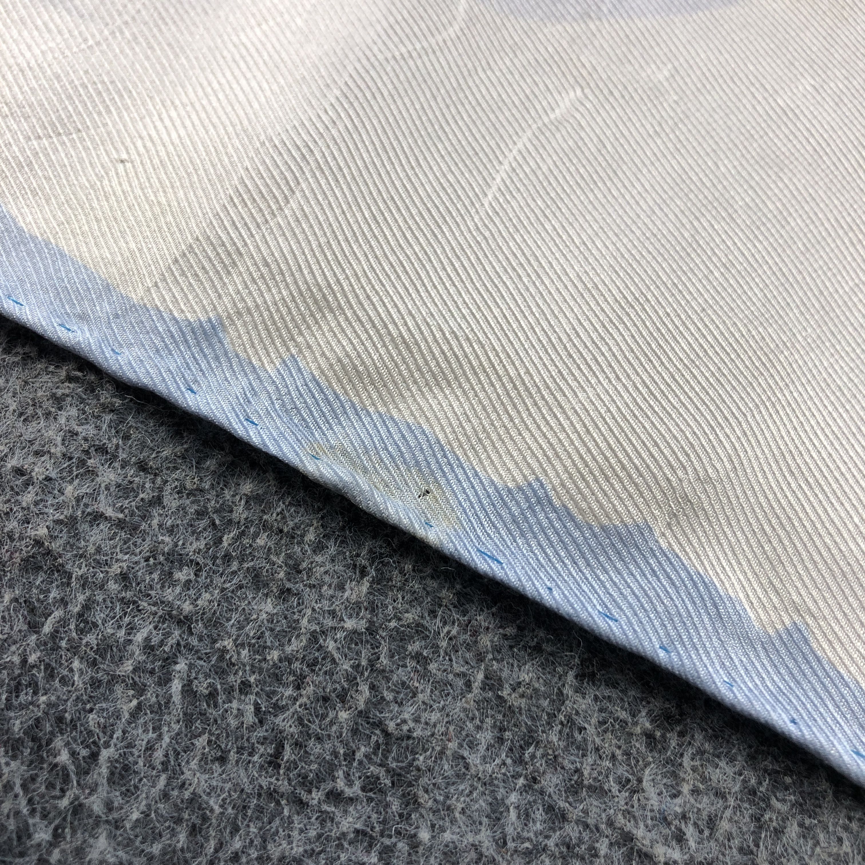 Japanese Brand Luxury Floral Hand Rolled Silk Scarf M1070 Size ONE SIZE - 8 Thumbnail