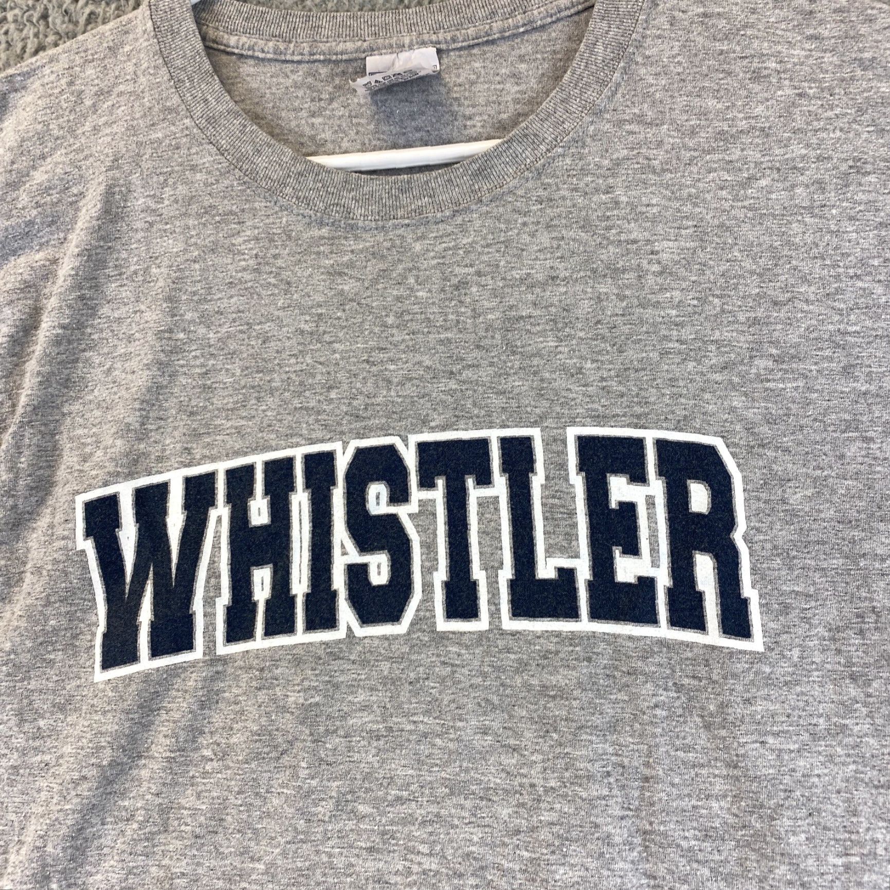 Jerzees VINTAGE Jerzees Men's Long Sleeve T-Shirt WHISTLER gray 54-25 L JERZEES Dri-Power Mens Size US L / EU 52-54 / 3 - 2 Thumbnail