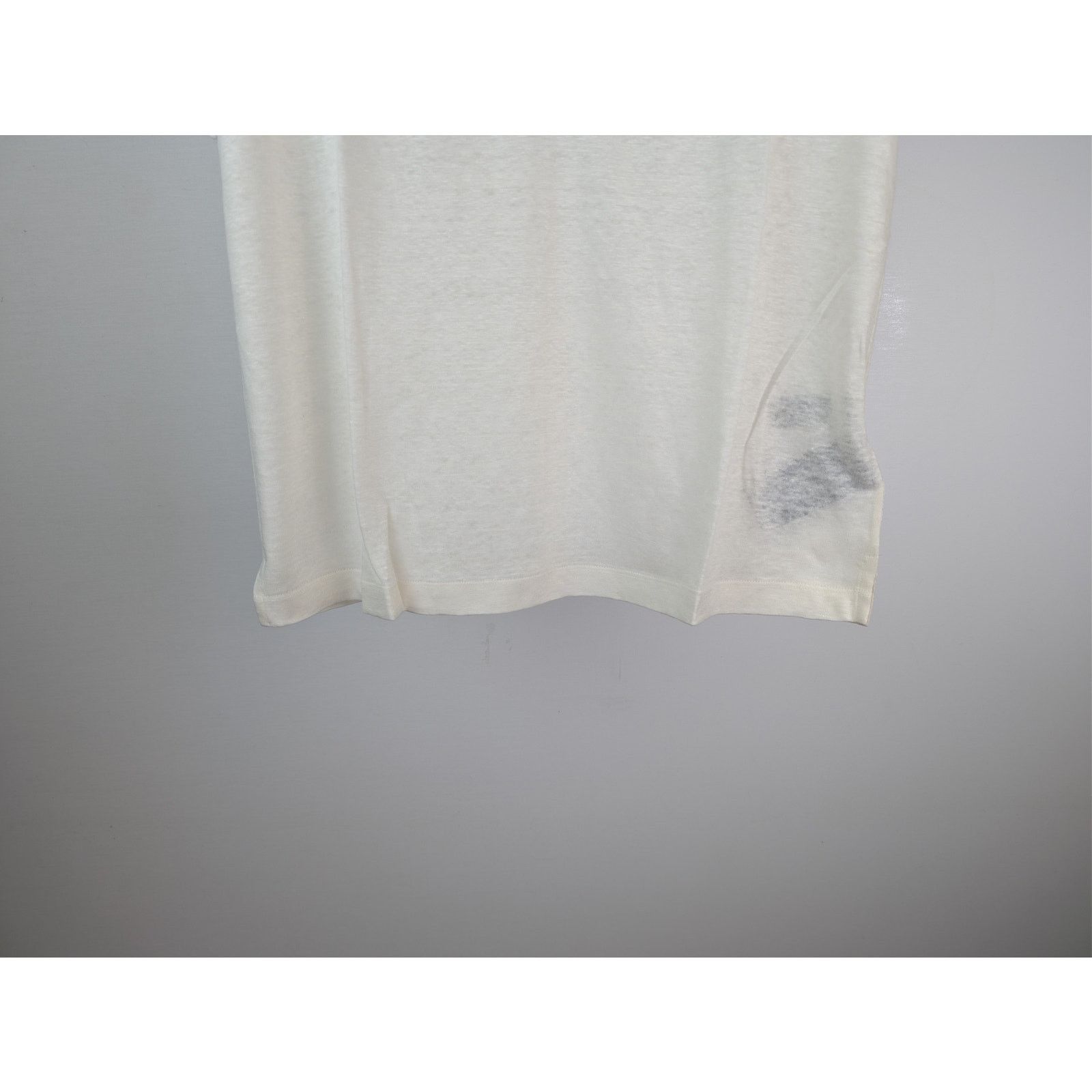 Palm Angels o1rshd1 Classic Logo Linen Polo Shirt in Off-White Size US XL / EU 56 / 4 - 4 Thumbnail