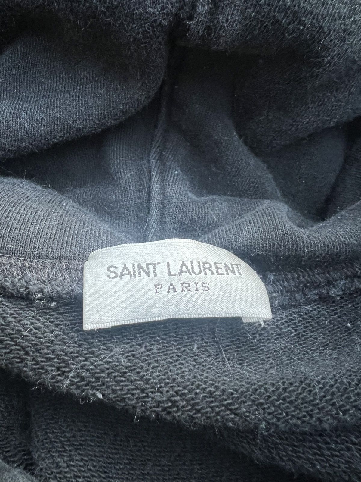 Saint Laurent Paris Saint Laurent 2018 Signature Logo Hoodie Size US M / EU 48-50 / 2 - 7 Thumbnail