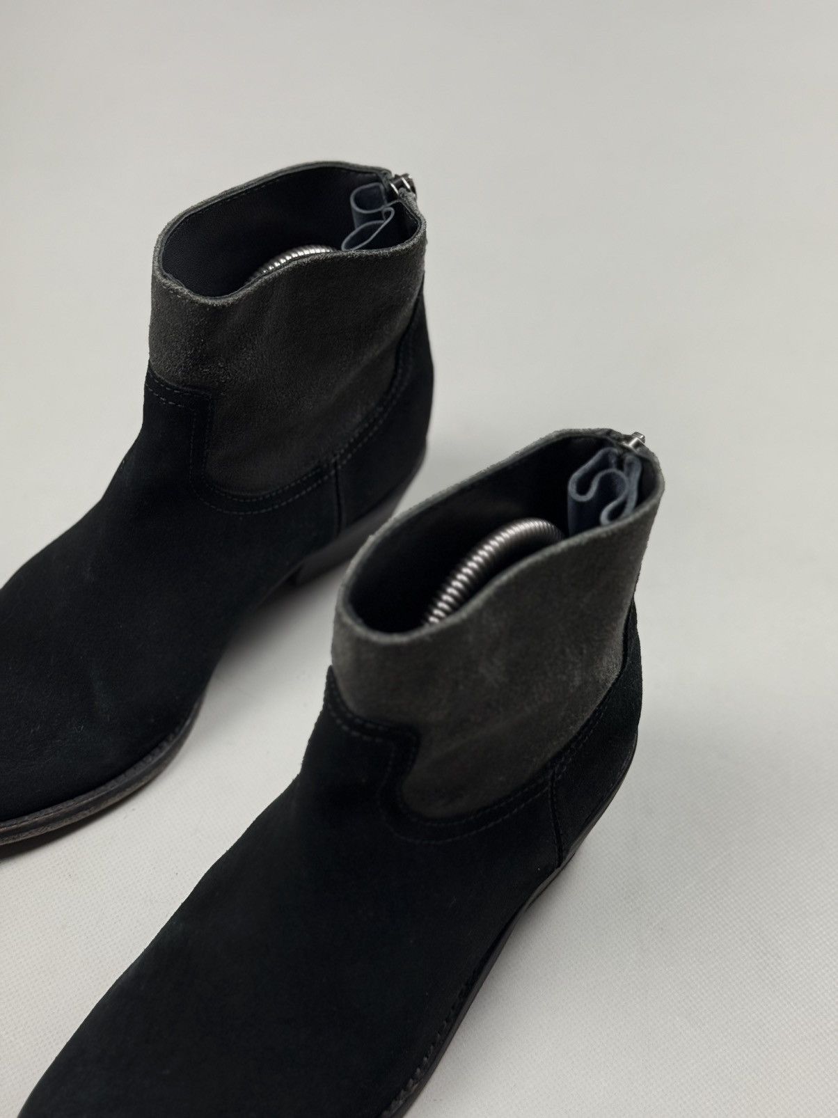 Zadig & Voltaire Zadig & Voltaire Ladies Suede Ankle Zip Biker Boots Shoes Size US 7 / IT 37 - 12 Thumbnail