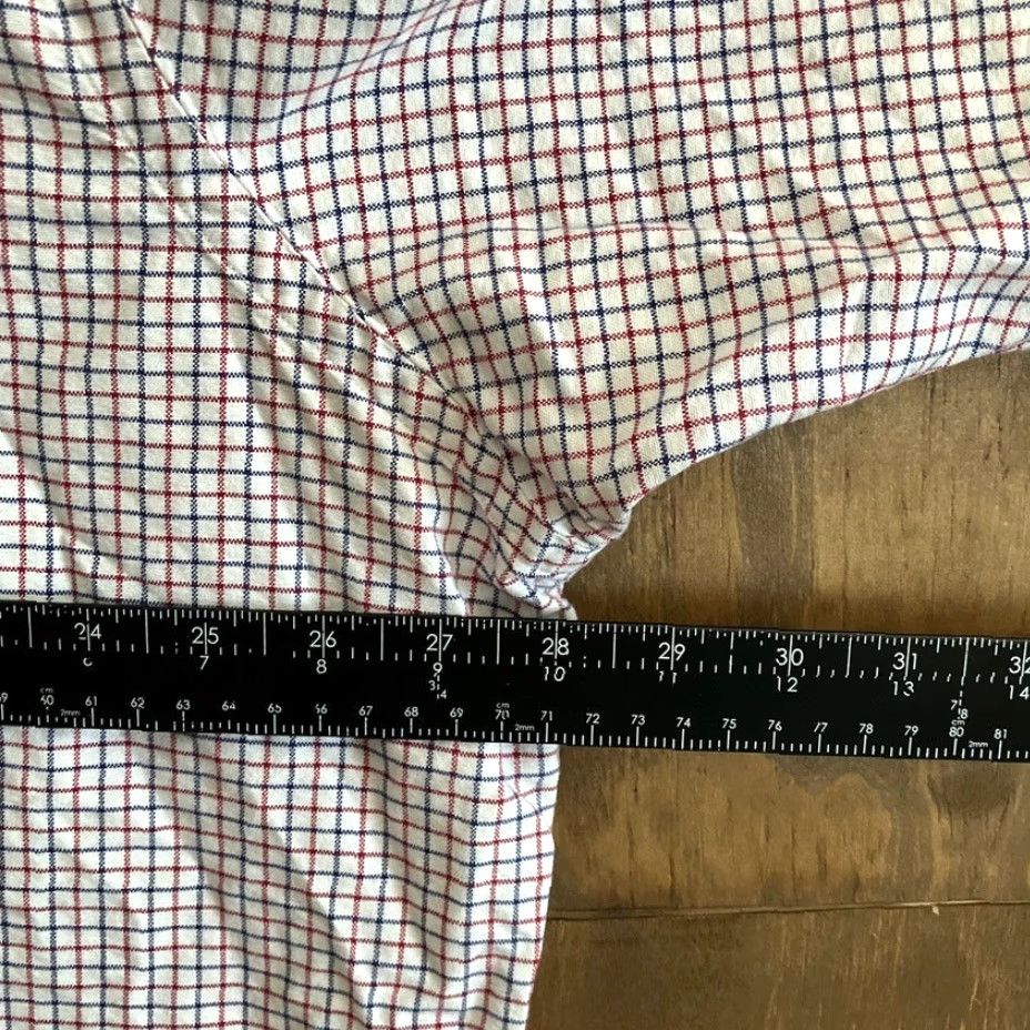 Ralph Lauren Ralph Lauren Mens Shirt White Multi Plaid Button-Up Classic Fit 2XLT 100% Cotton Dress Shirt Button-Down Collar Long Sleeve Logo Classic Mens Wear Size US XXL / EU 58 / 5 - 6 Thumbnail