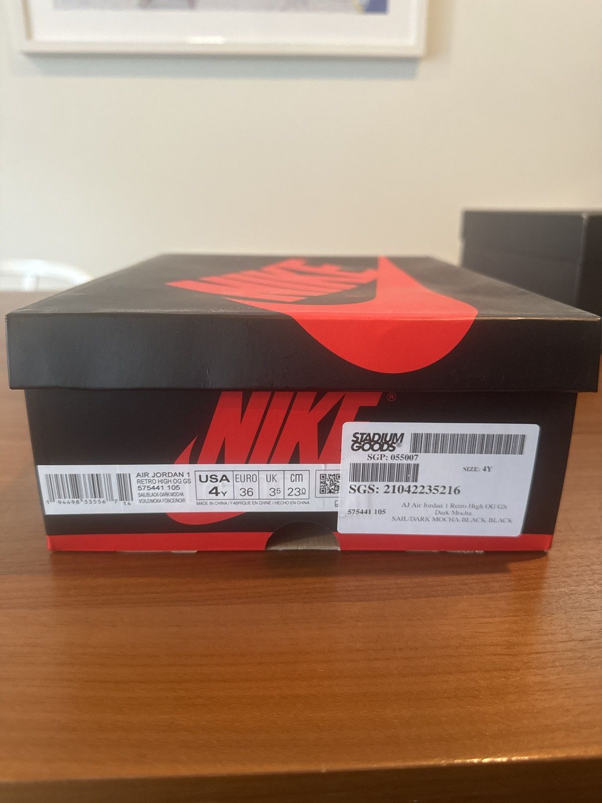 Jordan Brand Air Jordan 1 Mocha Size US 5 / EU 37 - 7 Thumbnail
