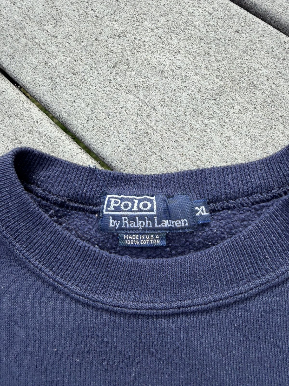Polo Ralph Lauren Vintage polo sweatshirt Size US L / EU 52-54 / 3 - 2 Thumbnail