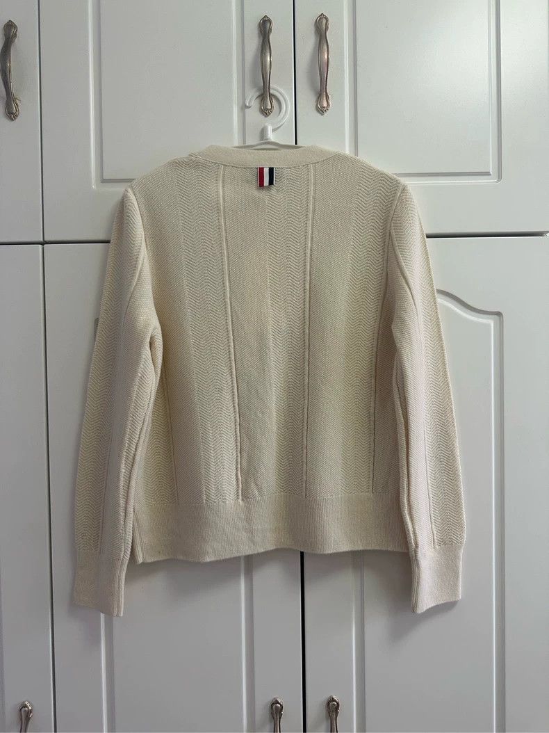 Thom Browne Thom Browne Striped wool cardigan jacket 2503-Nextarrow Size XS / US 0-2 / IT 36-38 - 2 Thumbnail