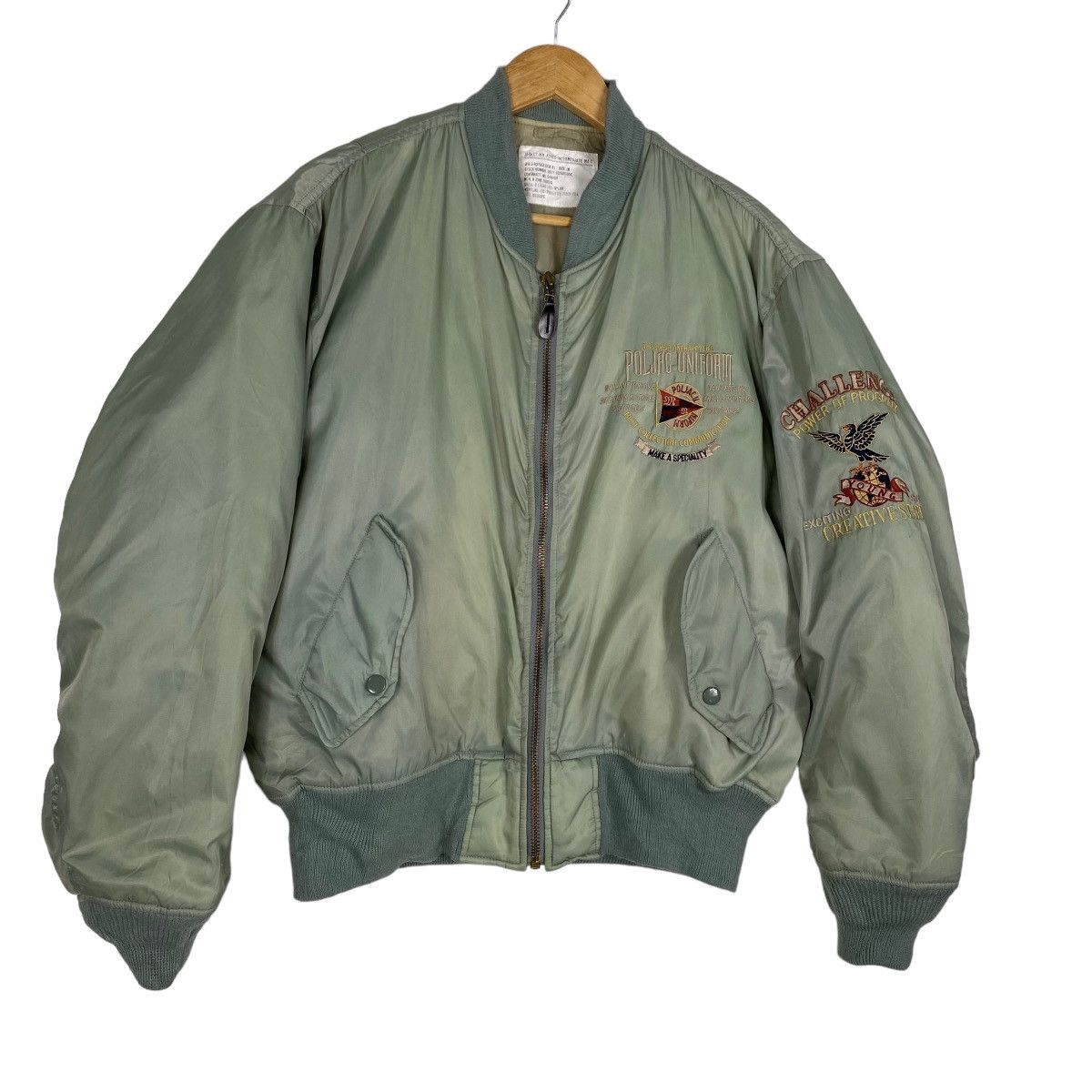 Avirex Vintage Air Force Intermedjate MA-1 Bomber Jacket Size US M / EU 48-50 / 2 - 2 Thumbnail