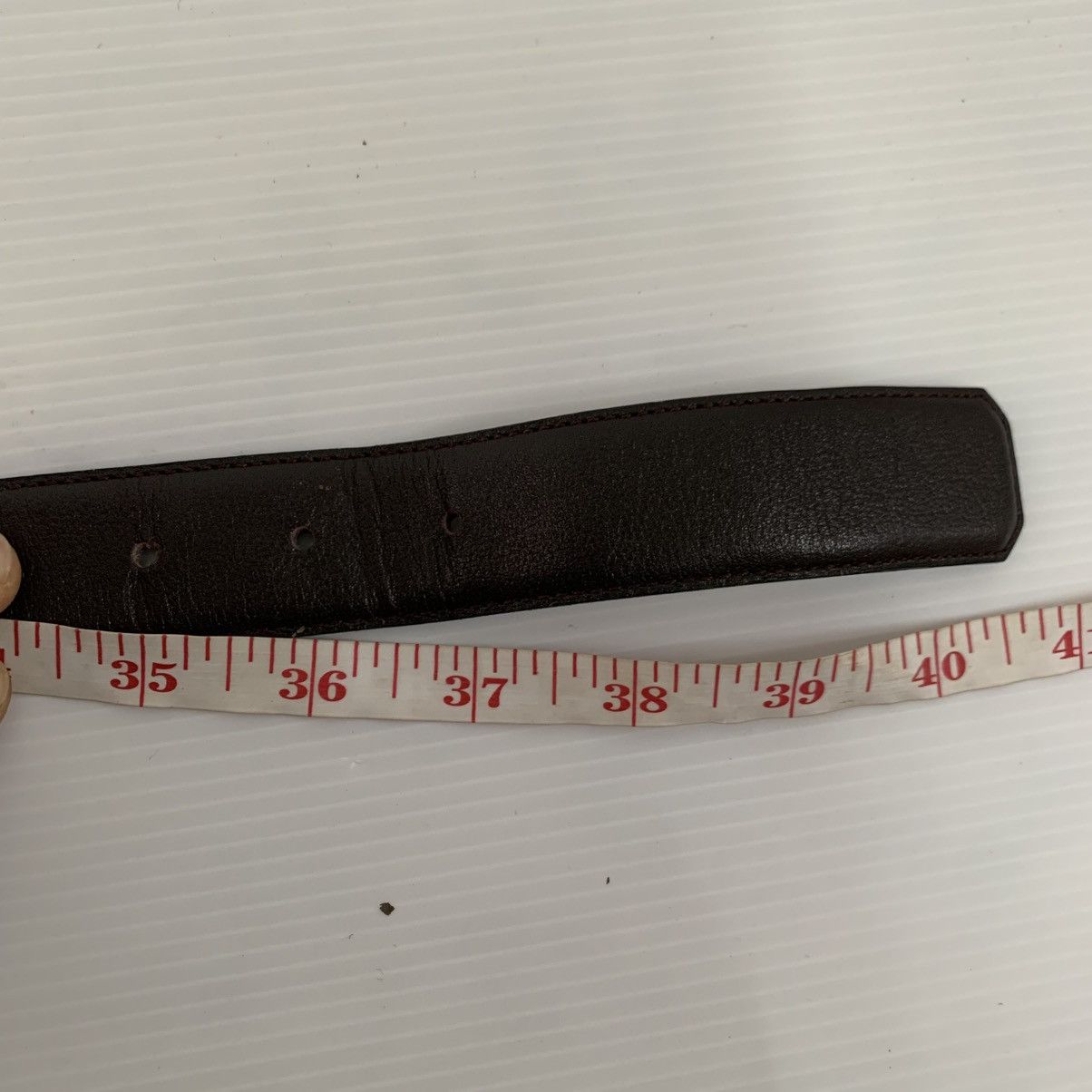 Christian Dior Monsieur Christian Dior Leather Belts Size 38 - 8 Thumbnail
