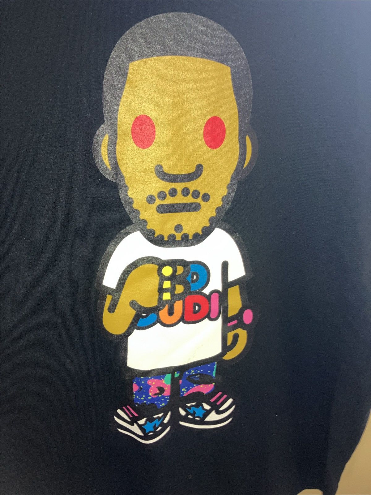 Bape BAPE KID CUDI BLACK SHIRT 2021 Size US L / EU 52-54 / 3 - 2 Thumbnail
