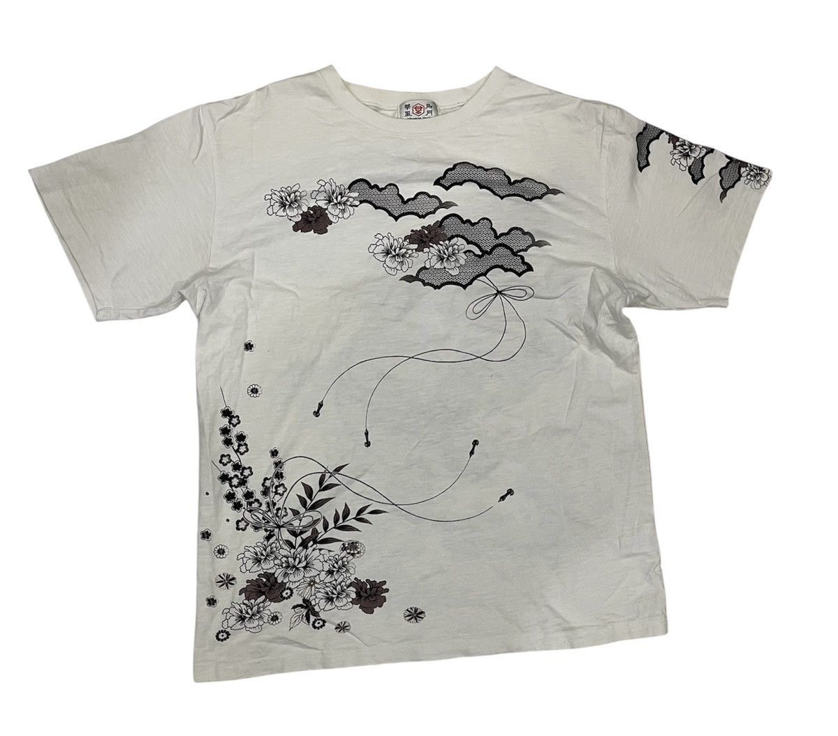 Japanese Brand Sukajan Koi Fish Tee Size US XL / EU 56 / 4 - 1 Thumbnail