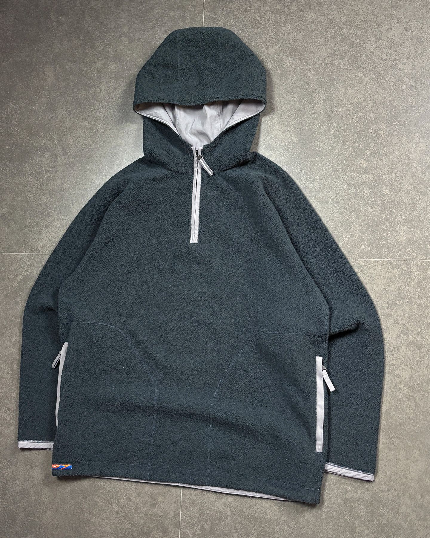 Japanese Brand Nike Fleece Full Zip Hoodie Tony Spackman Style Y2K Size US L / EU 52-54 / 3 - 2 Thumbnail