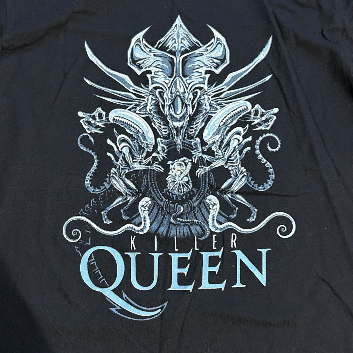 Band Tees × Vintage Vintage Alien Killer Queen Movie Tee Romulus Size US L / EU 52-54 / 3 - 2 Thumbnail