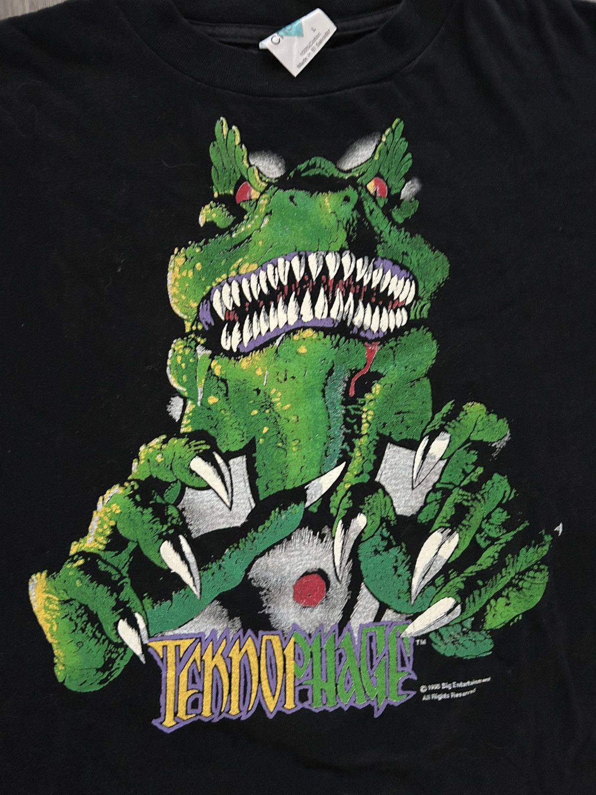 Vintage Rare Vintage 1995 Neil Gaiman Teknophage Tekno Comic T-Shirt Size US L / EU 52-54 / 3 - 3 Thumbnail