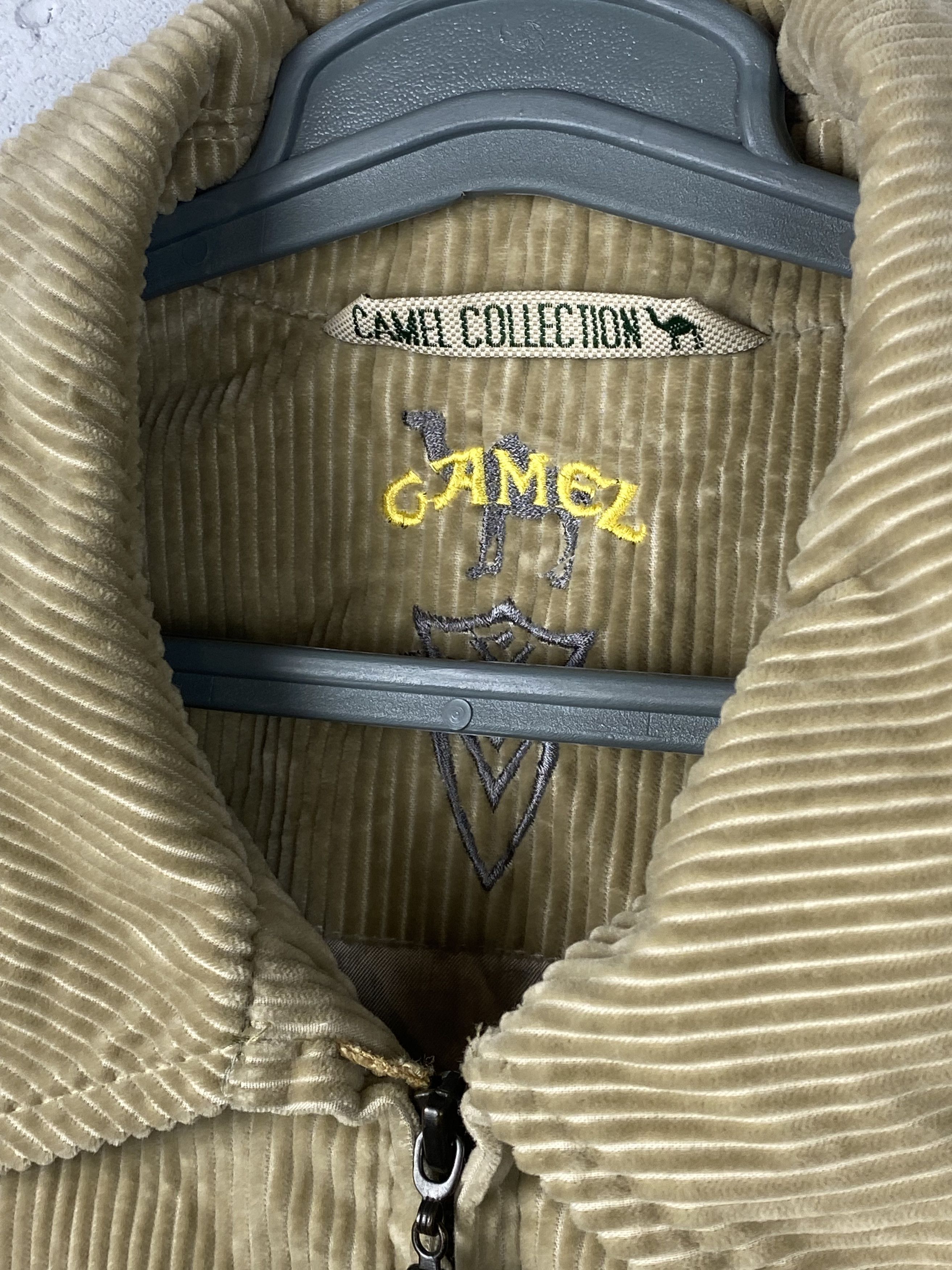 Camel Vintage Camel Active Corduroy Beige Bomber Jacket Size US L / EU 52-54 / 3 - 6 Thumbnail