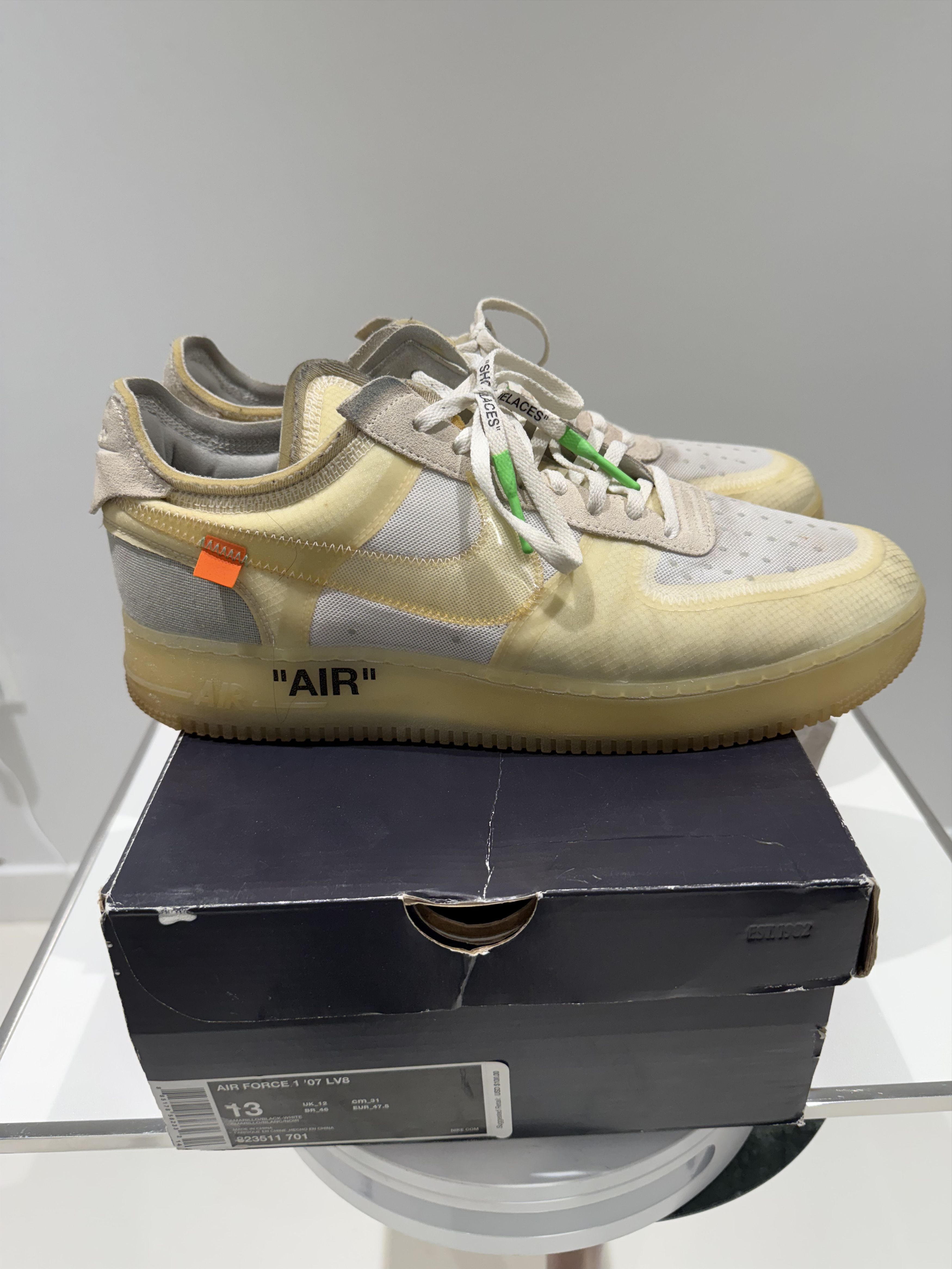 Nike × Off-White NIKE AF1 OFFWHITE "THE TEN" Size US 13 / EU 46 - 4 Thumbnail