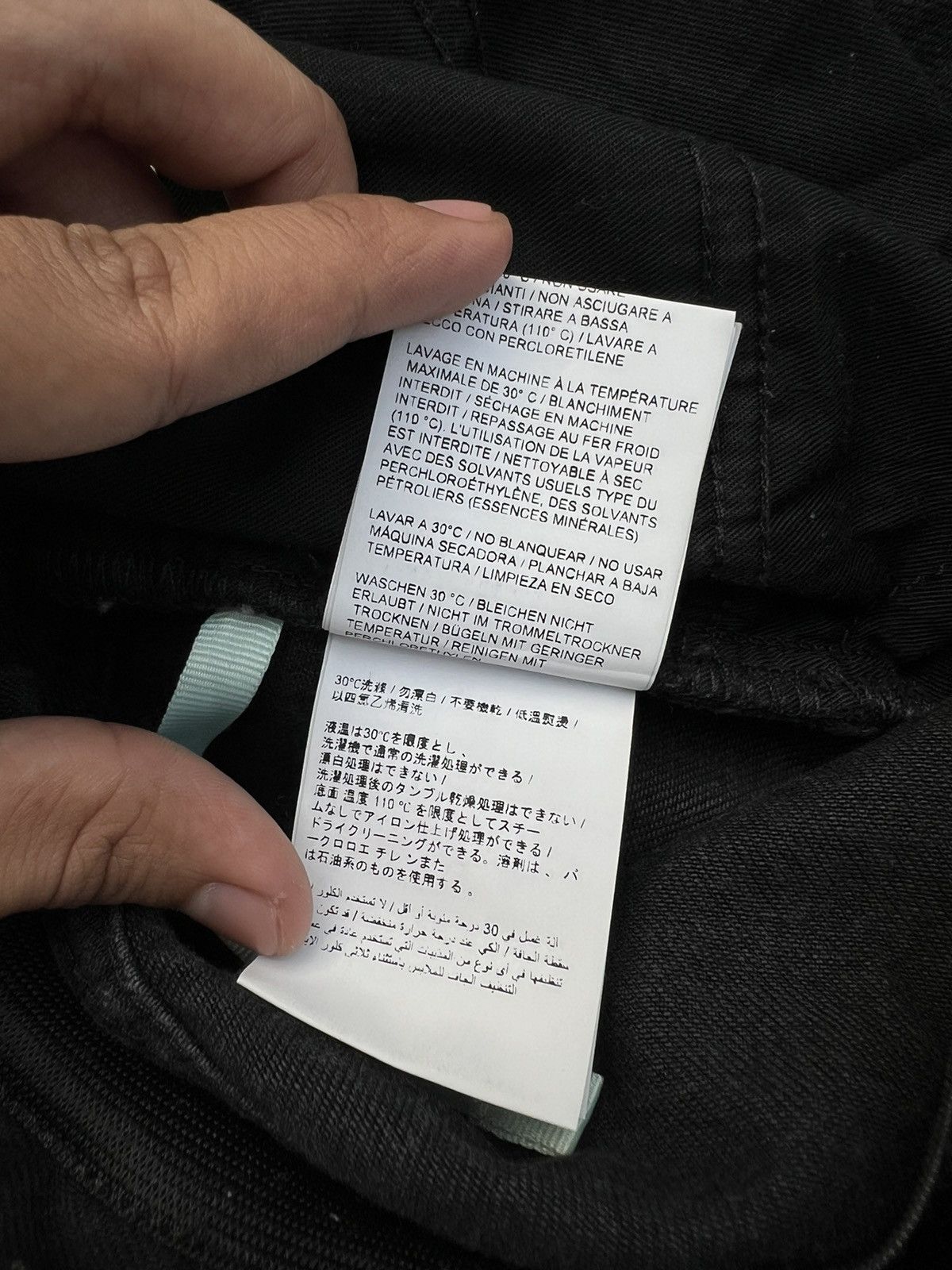 Off-White Off-White Slim Low Crotch Jeans Size US 29 - 10 Thumbnail