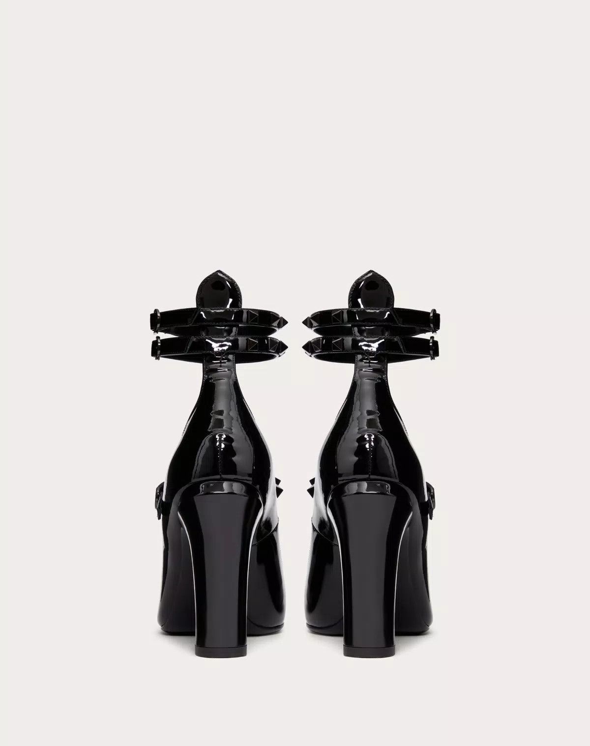 Valentino o1s1wg111125 Tan-Go Patent Leather Pumps in Black Size US 6.5 / IT 36.5 - 3 Thumbnail