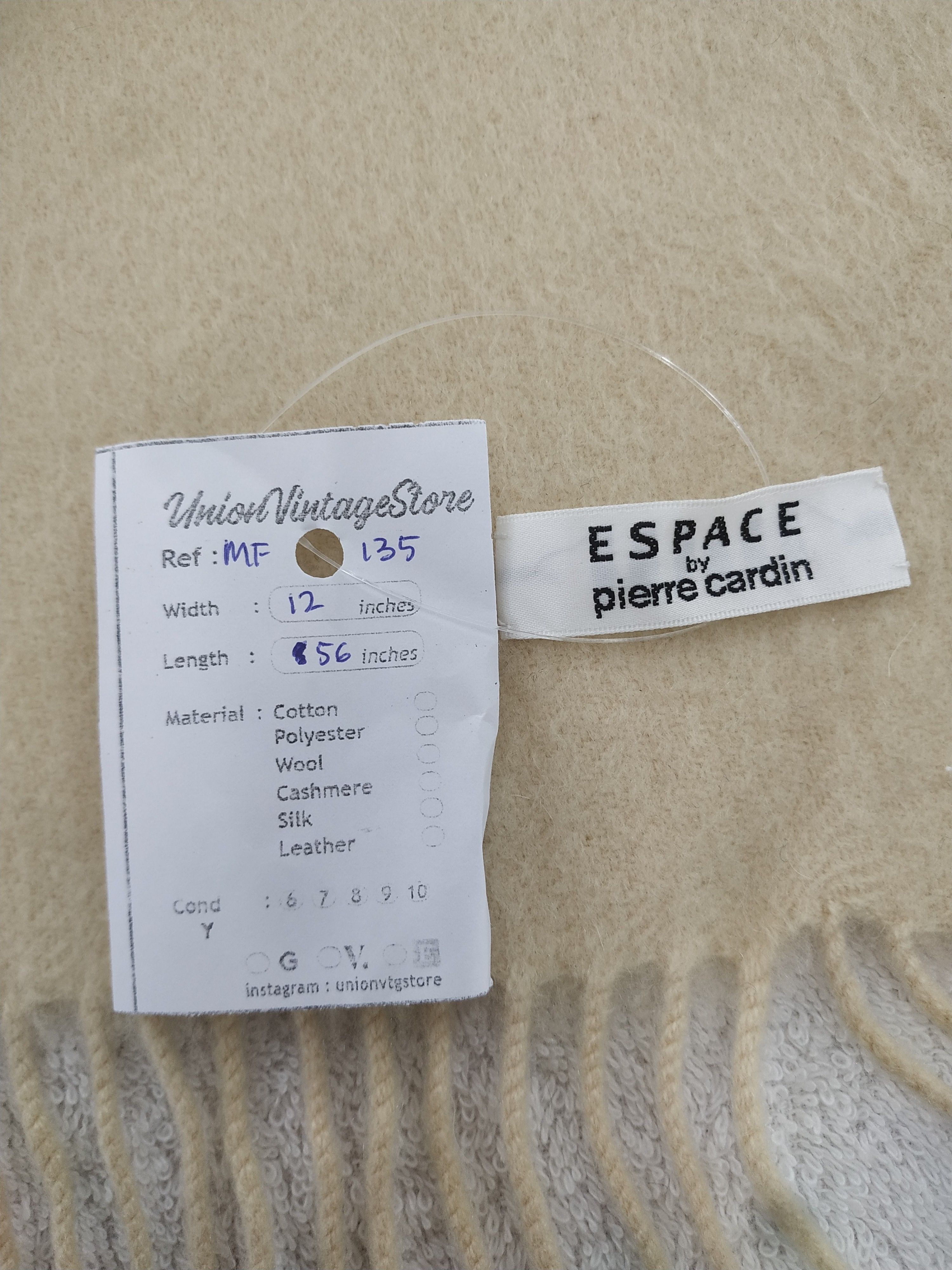 Pierre Cardin Vintage Pierre Cardin Wool Scarf/Muffler/Neckwear MF135 Size ONE SIZE - 5 Thumbnail
