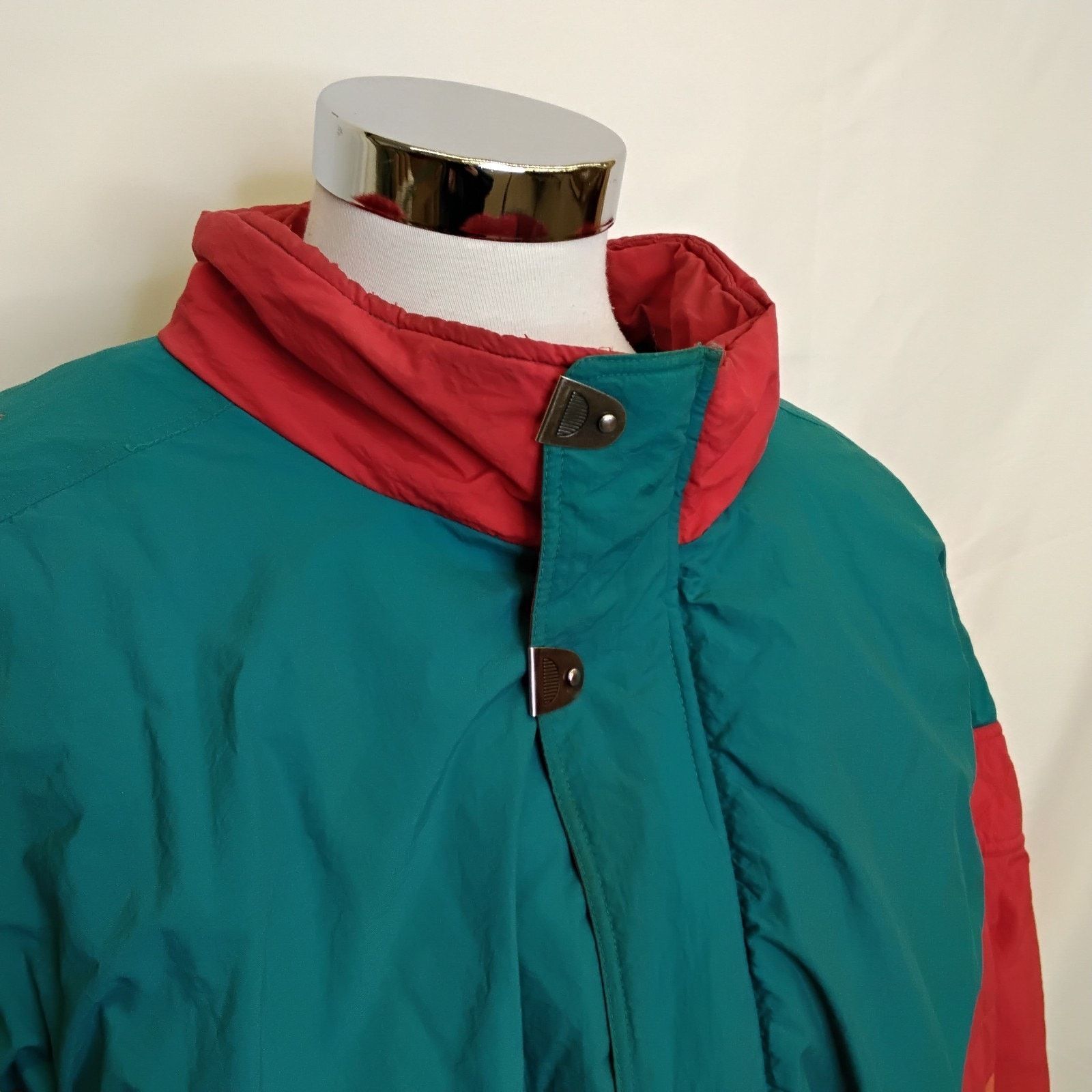 Other Pro Spirit Ski Jacket Men's XLT Teal and Red VTG Torn Pocket Size US XL / EU 56 / 4 - 4 Thumbnail