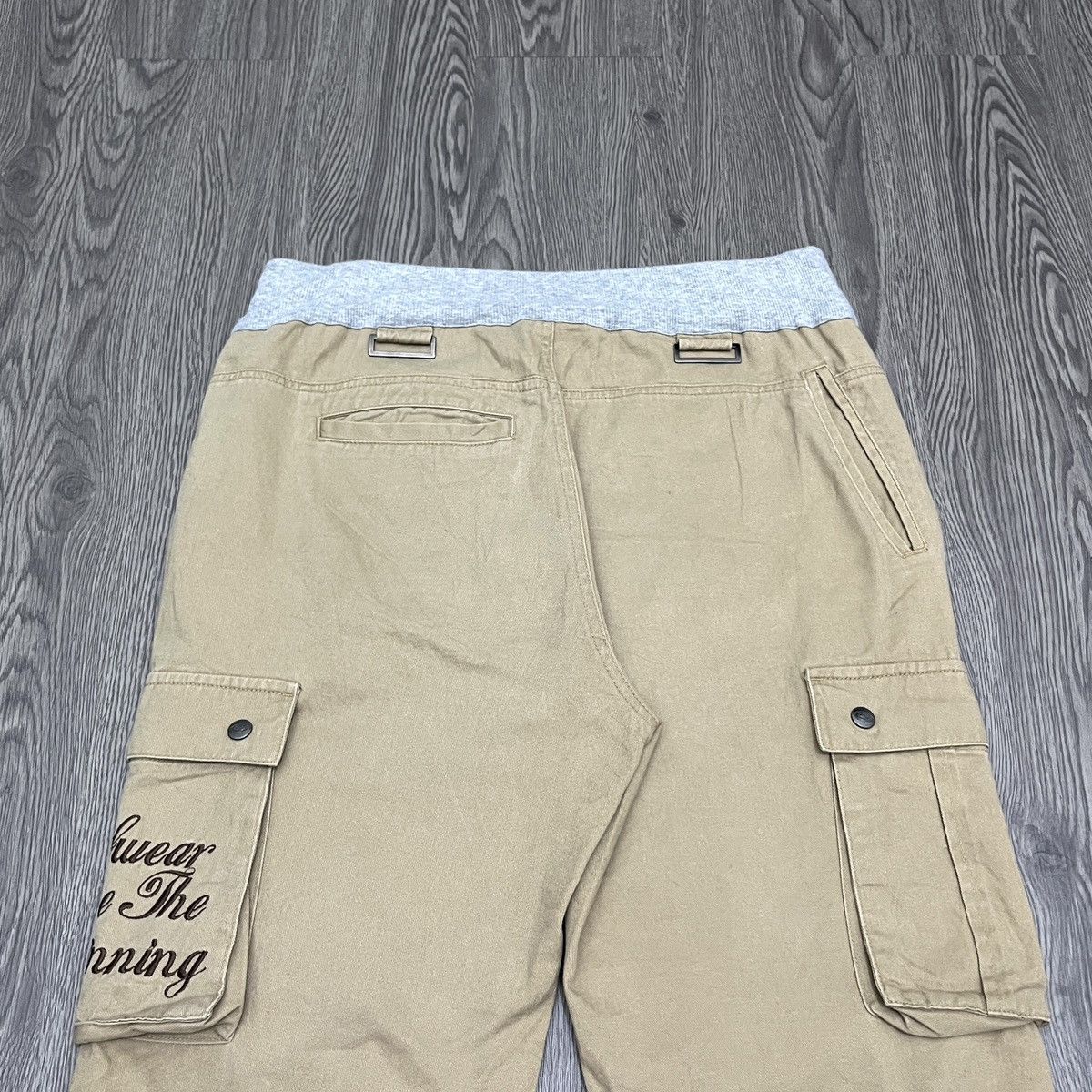 Japanese Brand Gotcha Cargo Baggy Pant Embroidery Pocket Lgb Style 🟥 Size US 32 / EU 48 - 13 Thumbnail