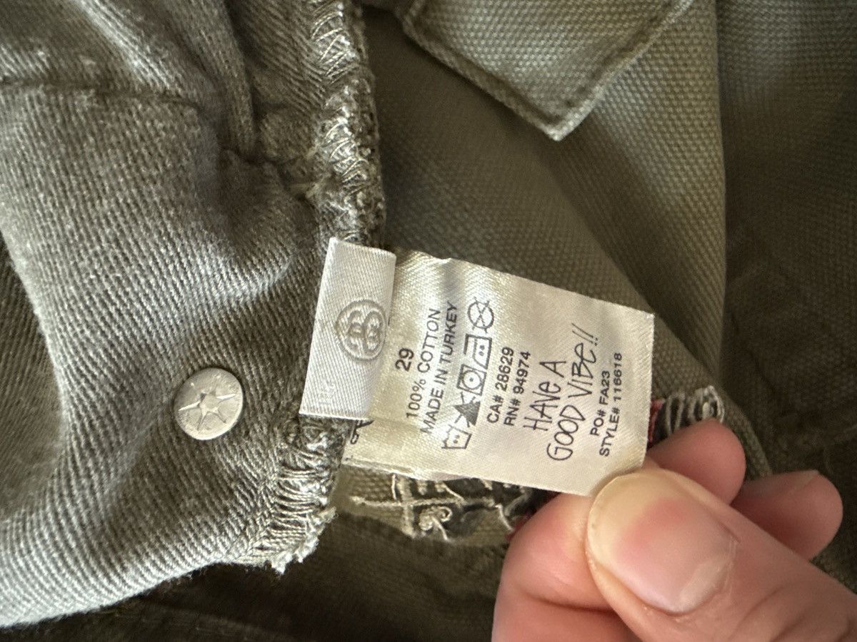 Stussy Stussy Big ol jeans in olive canvas Size US 31 - 6 Thumbnail