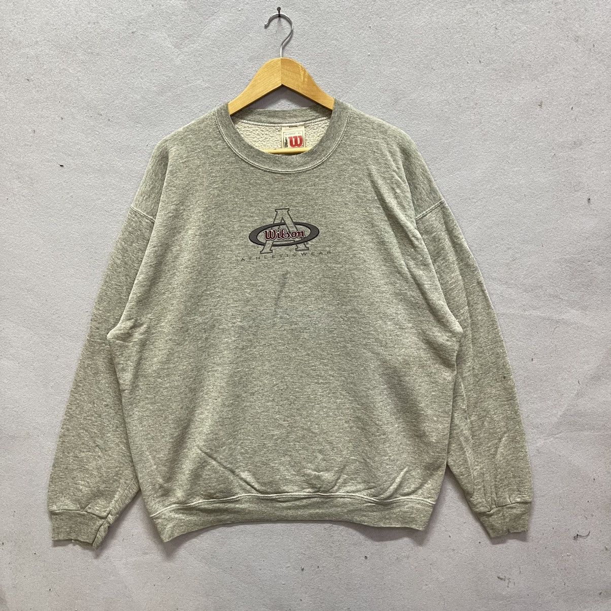 Wilson Vintage Wilson USA Crewneck Sweatshirt (Made in USA) Size US XL / EU 56 / 4 - 1 Thumbnail