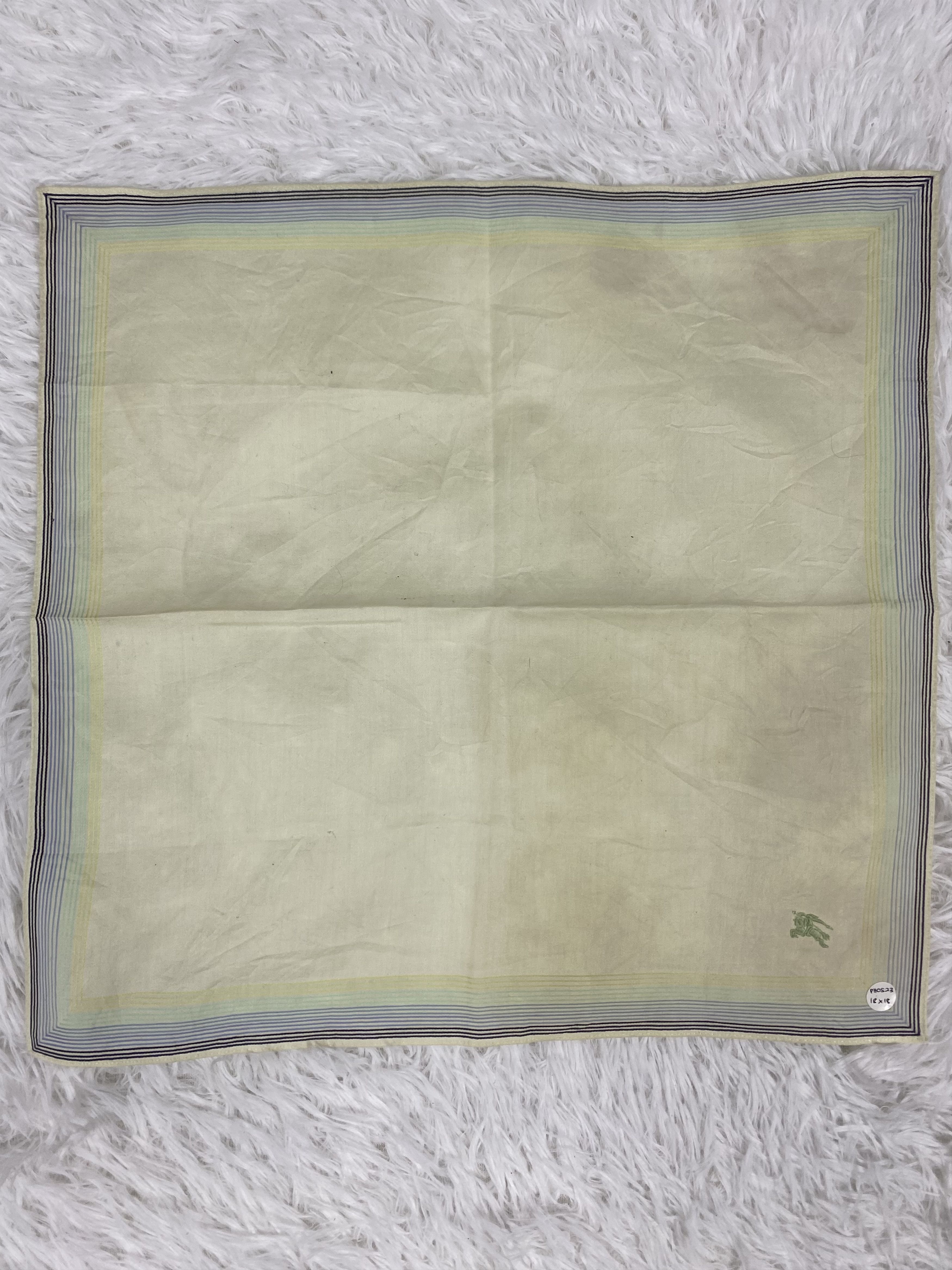 Burberry Vintage Burberry Handkerchief Neckerchief PH0523 Size ONE SIZE - 3 Thumbnail
