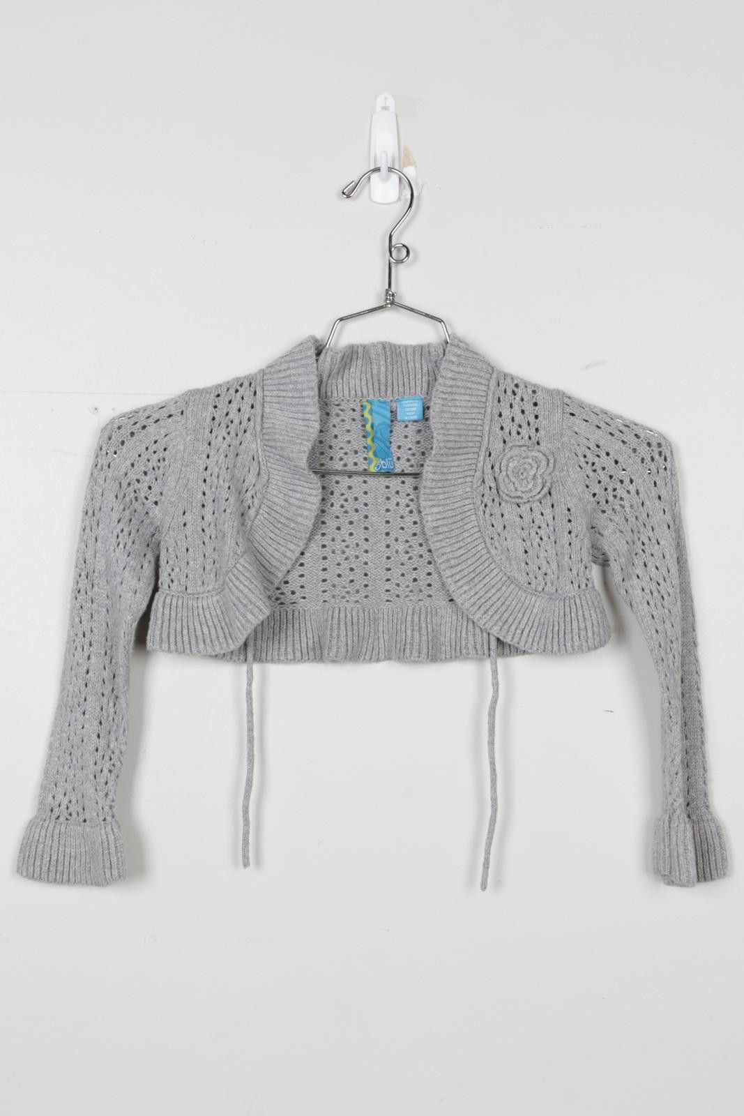 Blue Blue Japan 00's Blü Shoulder Knit Cardigan Size XS / US 0-2 / IT 36-38 - 1 Thumbnail