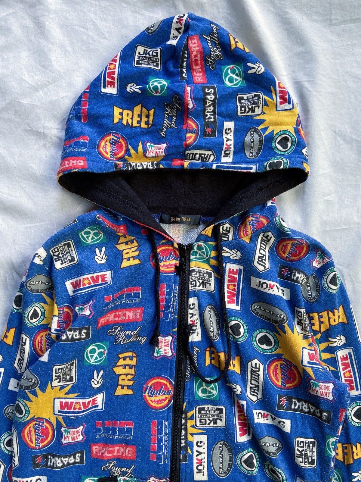 20471120 JAPANESE POP ART ZIP HOODIE hysteric glamour junyawatanabe Size US S / EU 44-46 / 1 - 6 Thumbnail