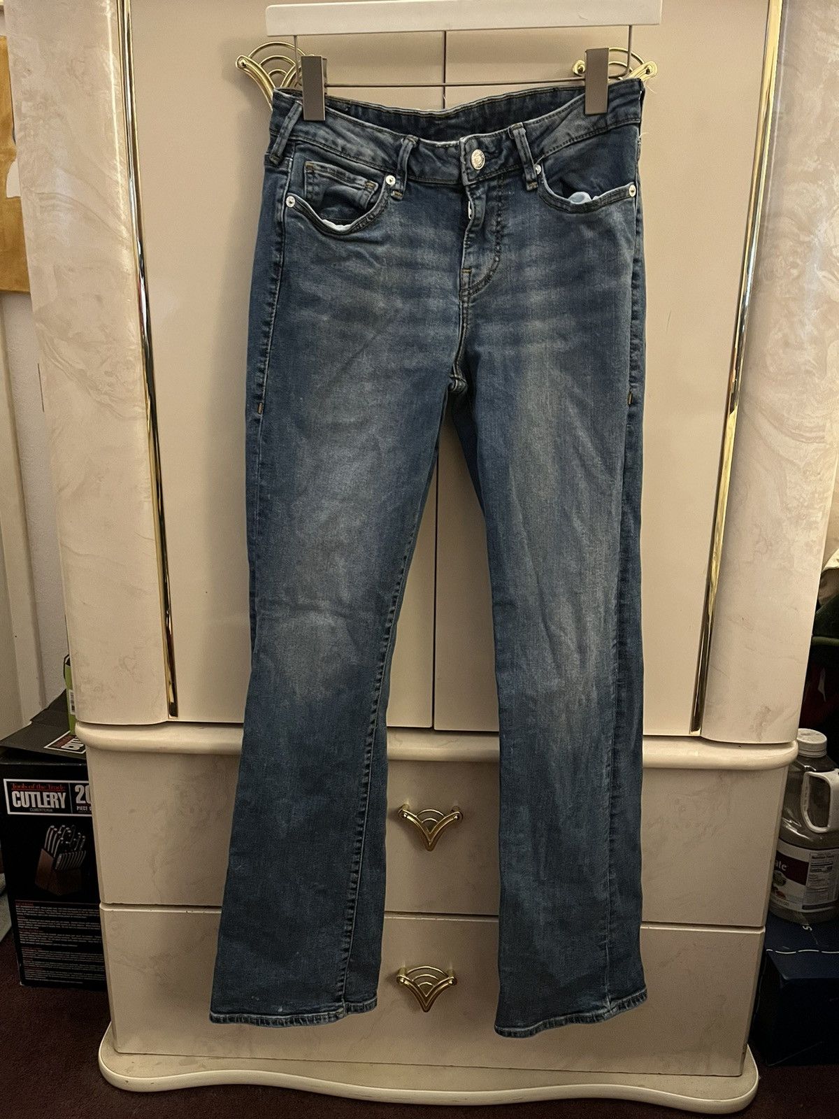 Y2K True religion flare femme pants